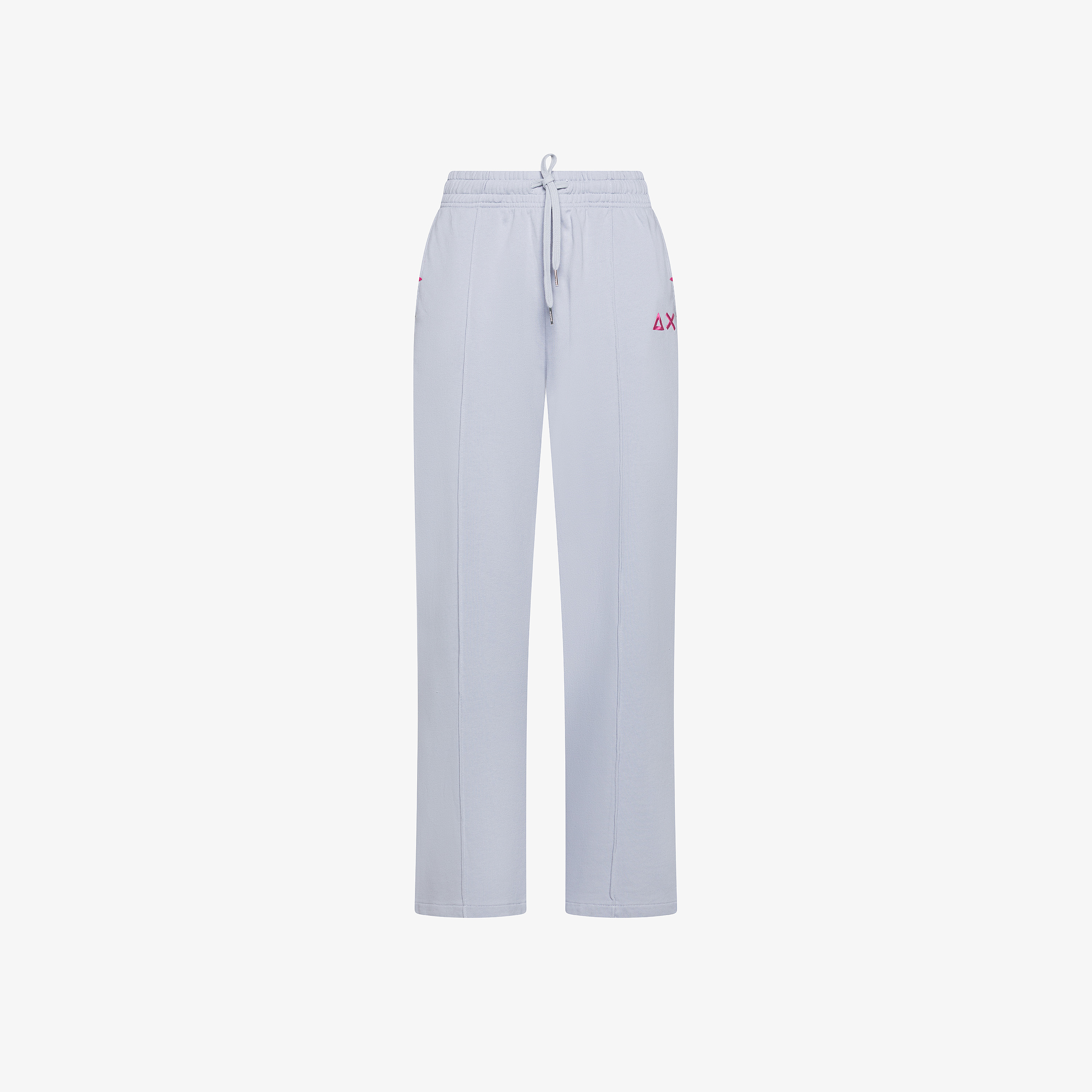 Light grey cotton fleece trousers