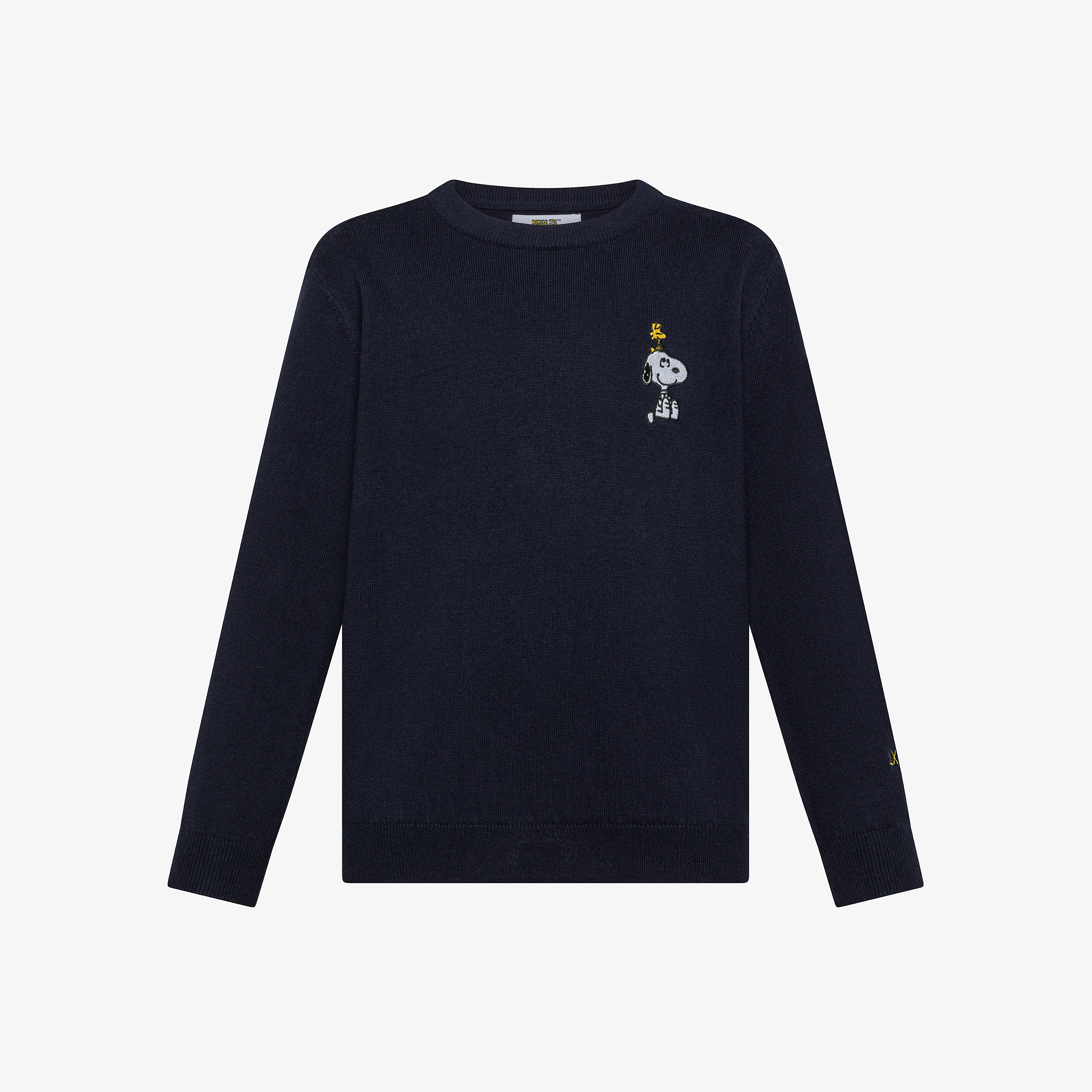 Maglia Peanuts in cotone e lana navy blue Maglia Peanuts in cotone e lana navy blue