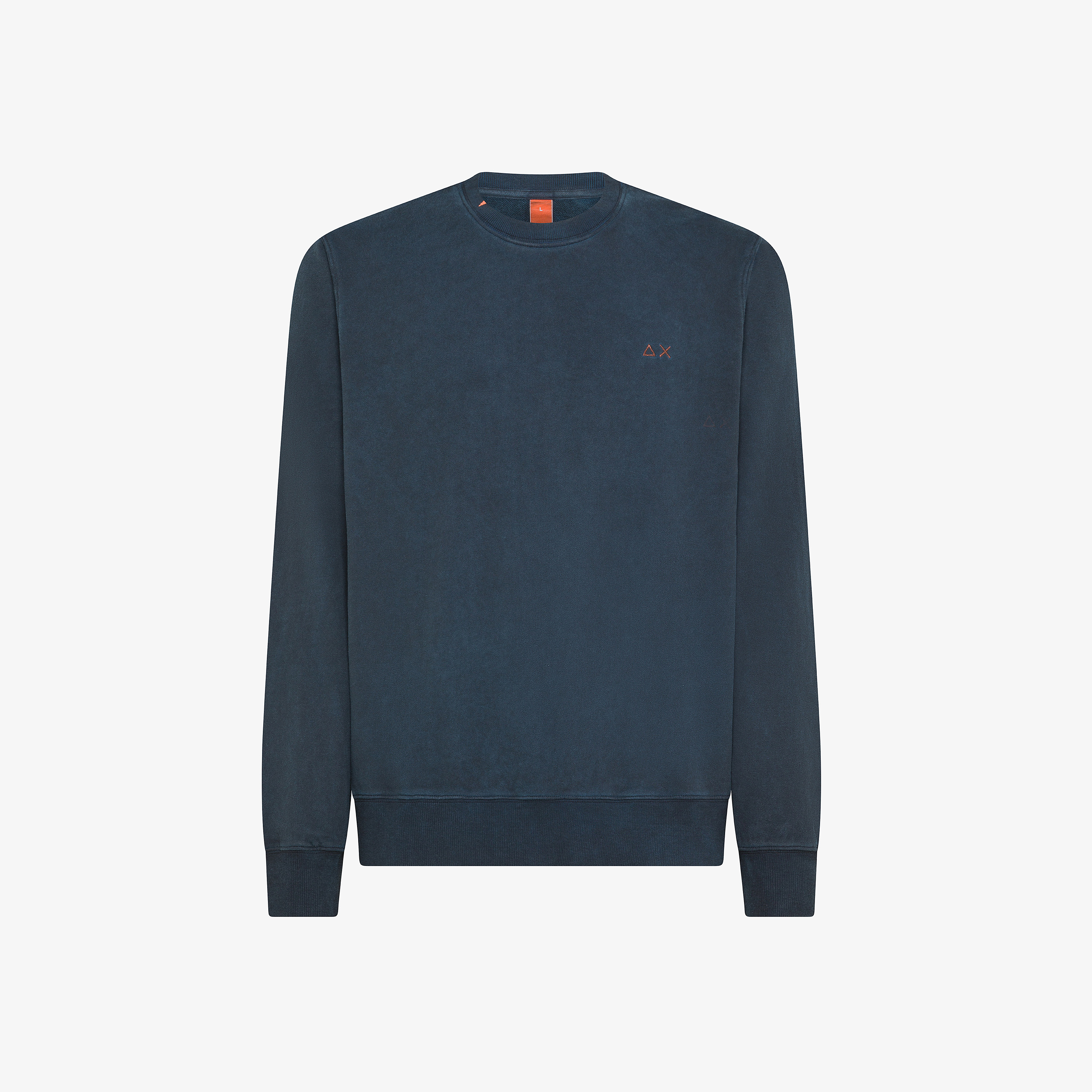 Navy blue cotton sweatshirt
