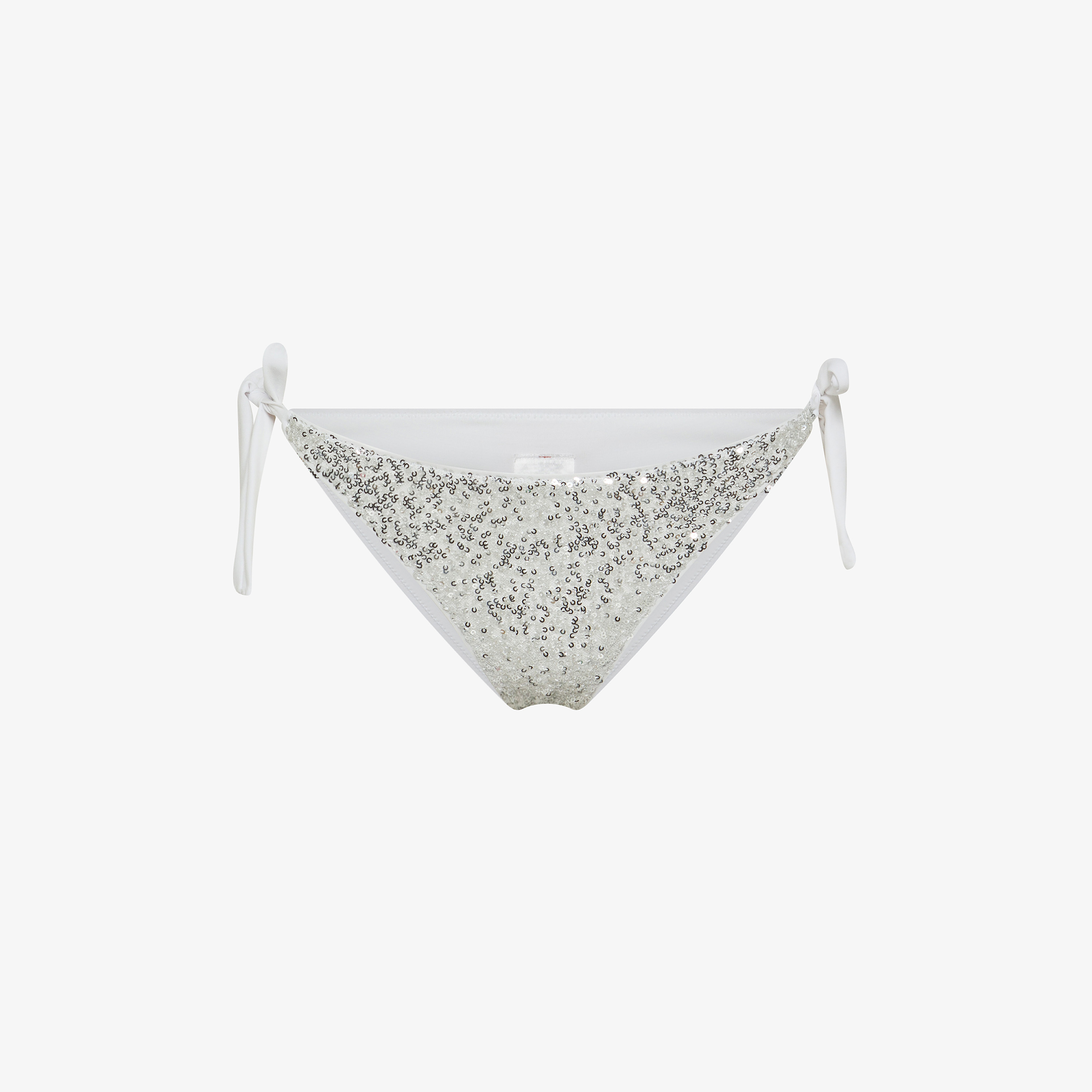 Slip mare con paillettes argento Slip mare con paillettes argento