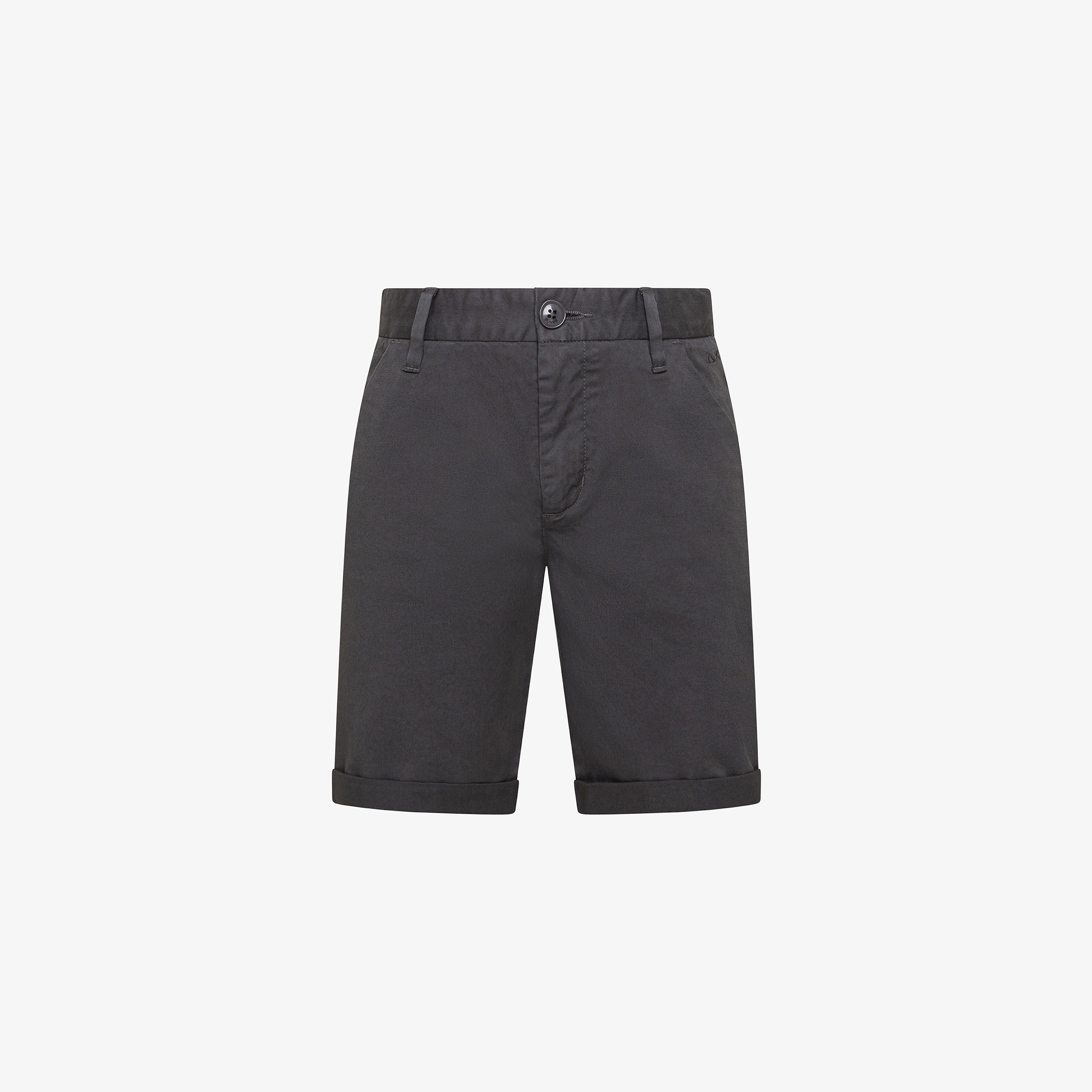 Bermuda chino in cotone inchiostro Bermuda chino in cotone inchiostro