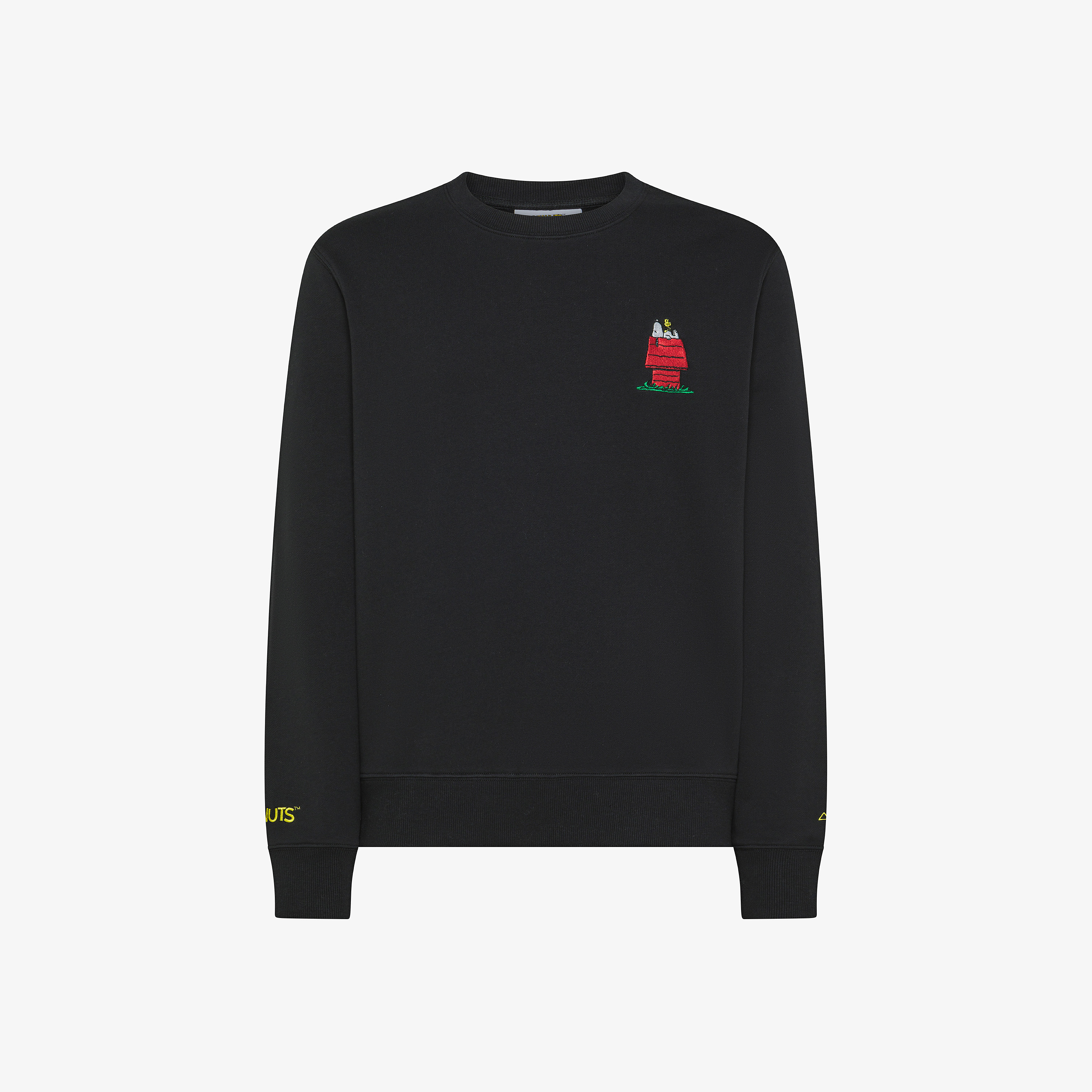 Black Peanuts cotton crew-neck sweatshirt