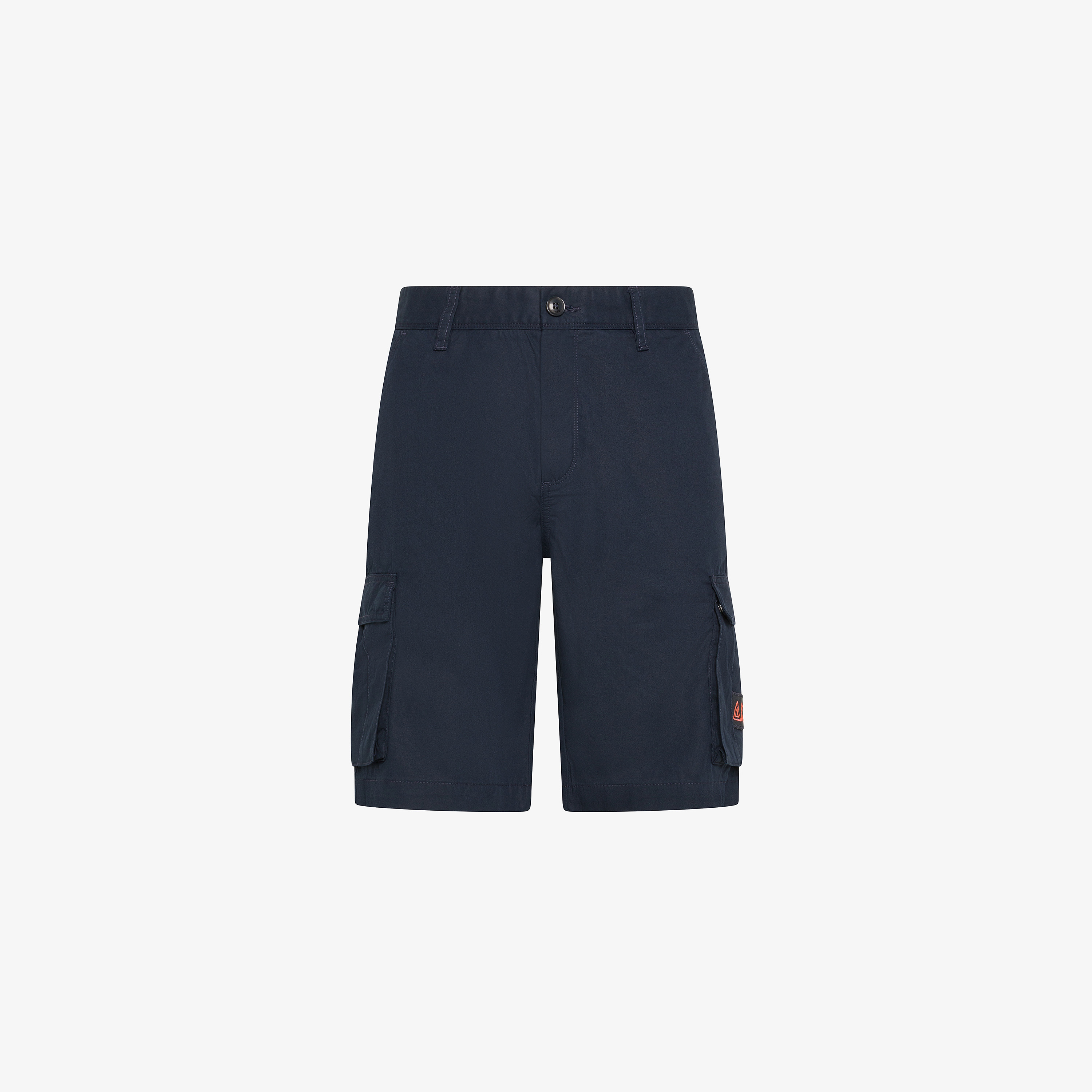 Bermuda cargo in cotone blu navy