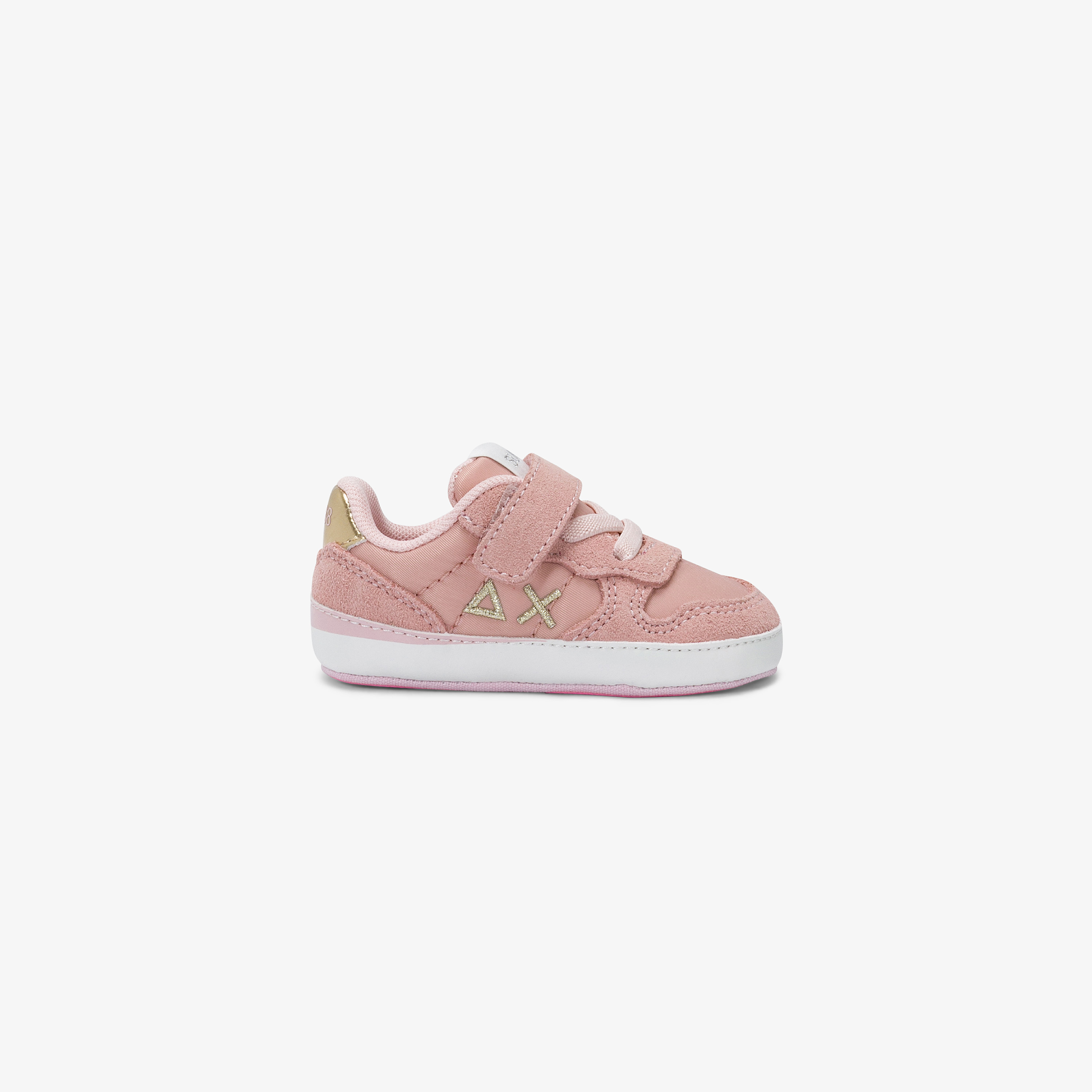 Sneaker Newborn Girl's Ally Gold Silver da neonata rosa Sneaker Newborn Girl's Ally Gold Silver da neonata rosa