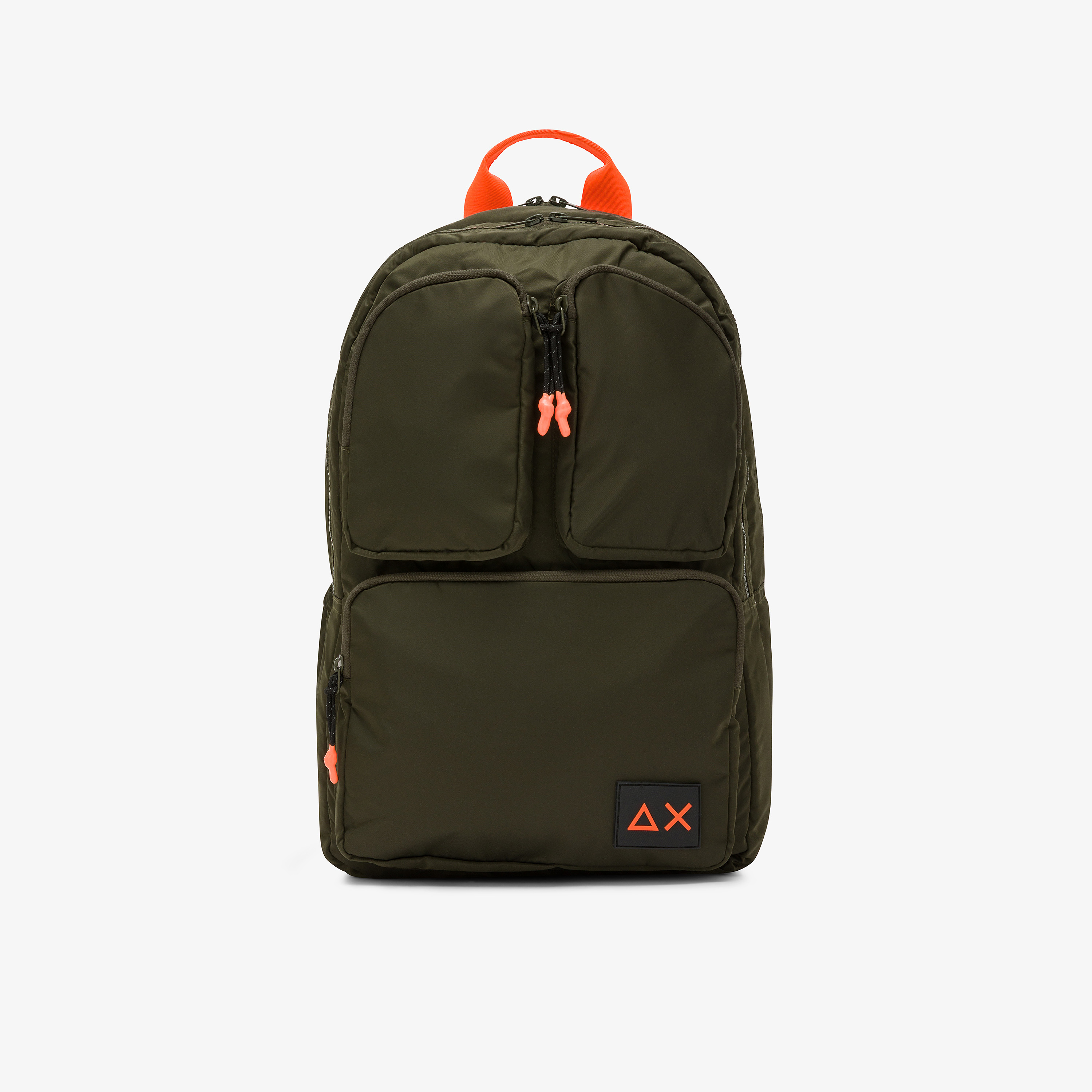 Zaino in nylon militare scuro