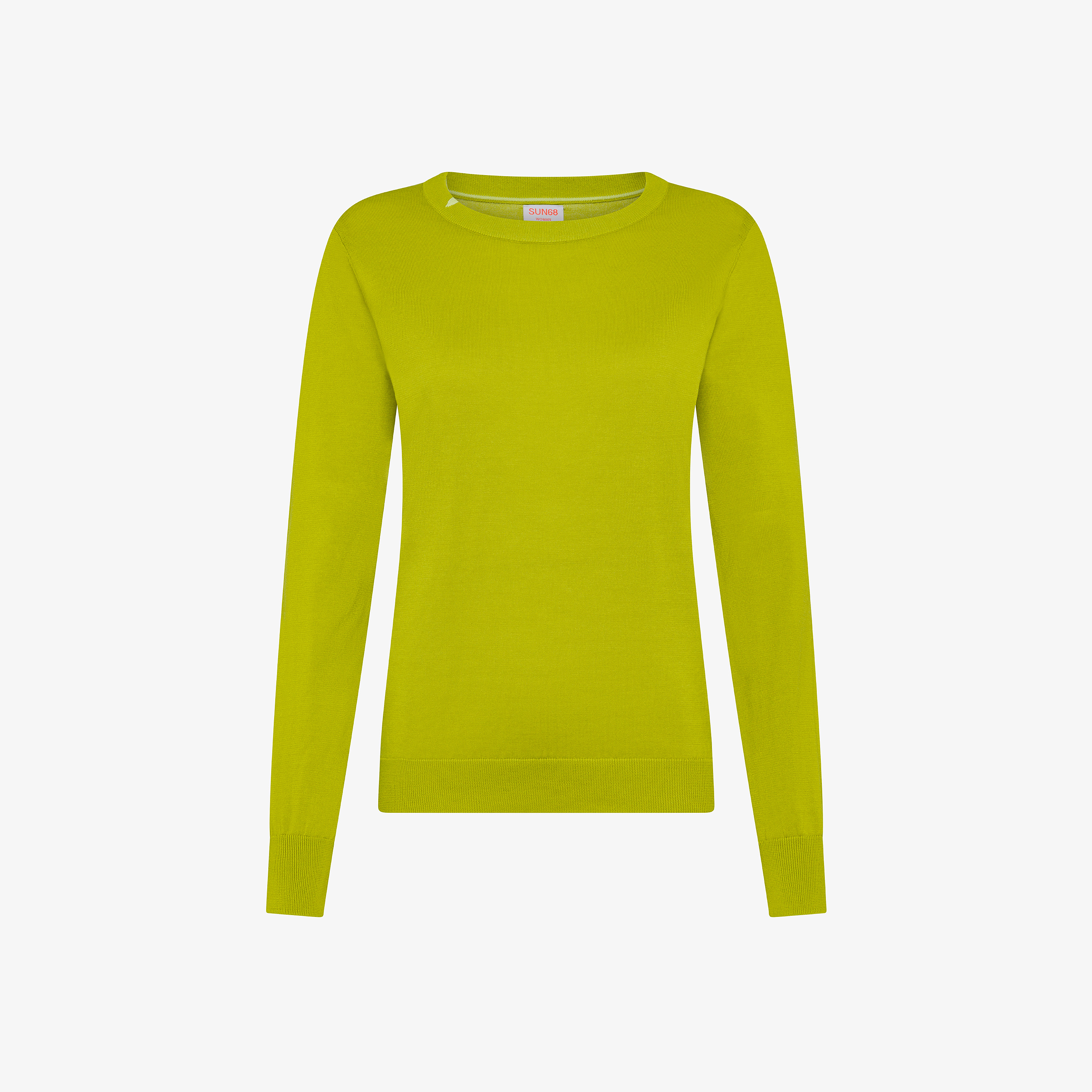 Olive green cotton jumper