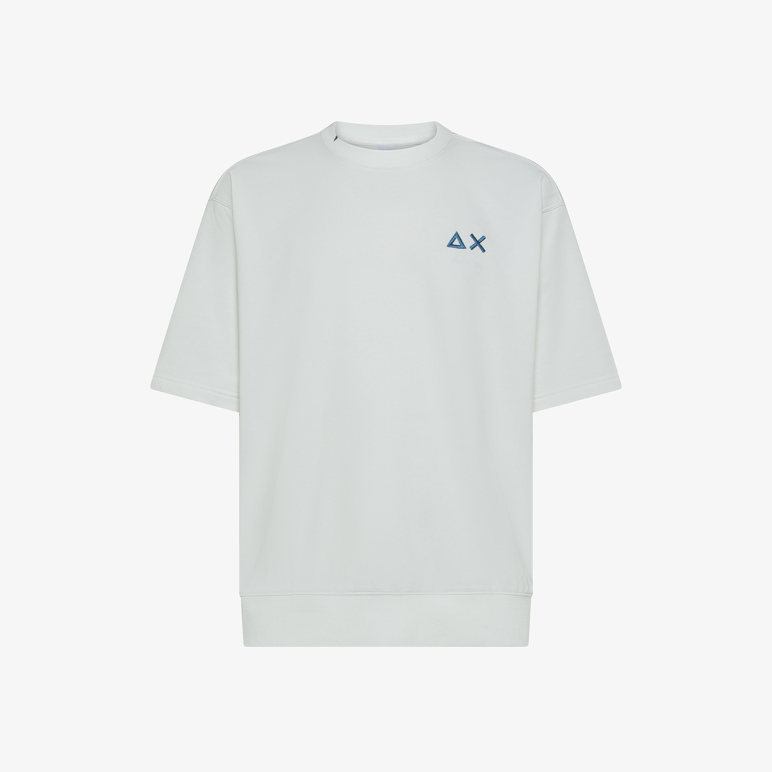 Off white sweatshirt with short sleeves