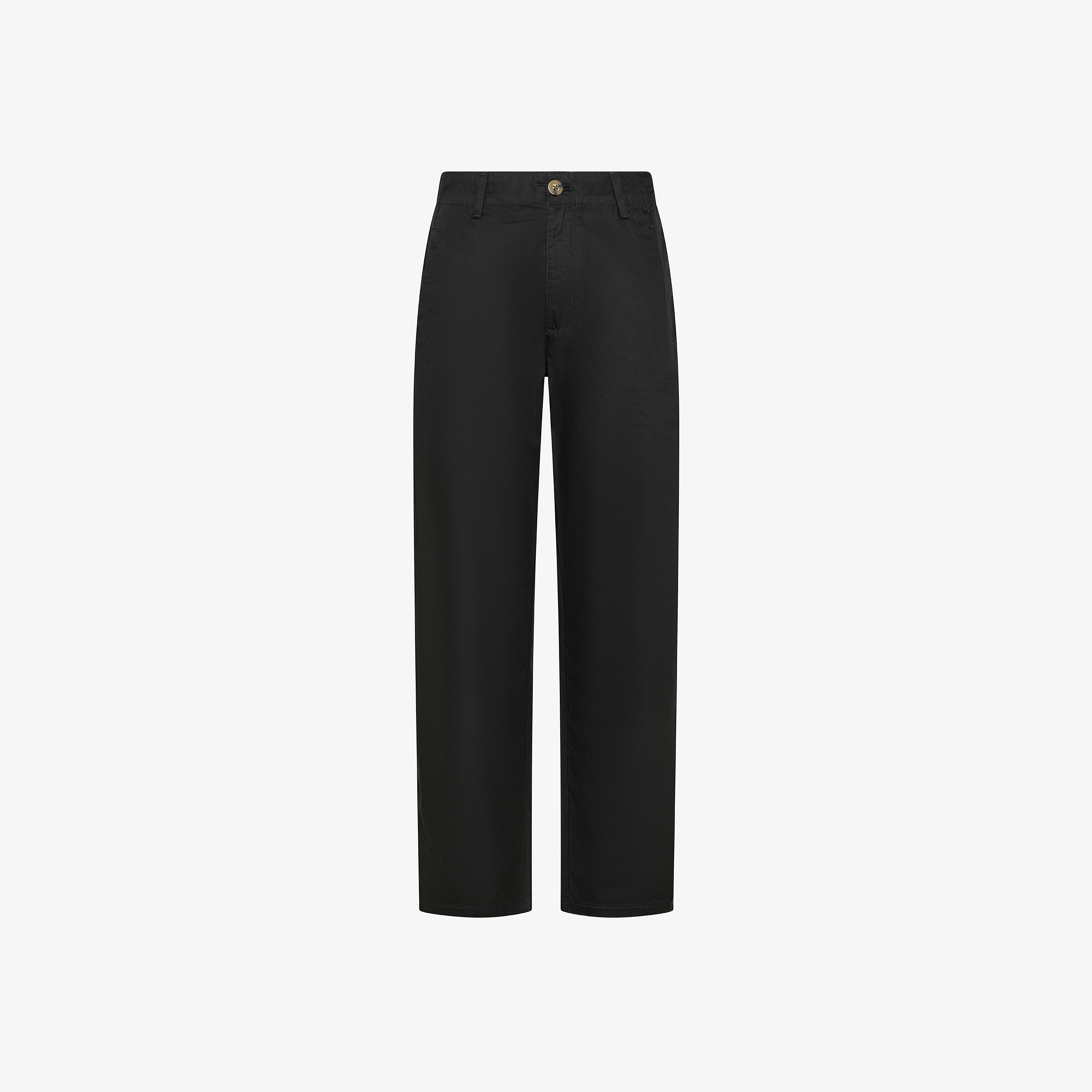 Black cotton trousers