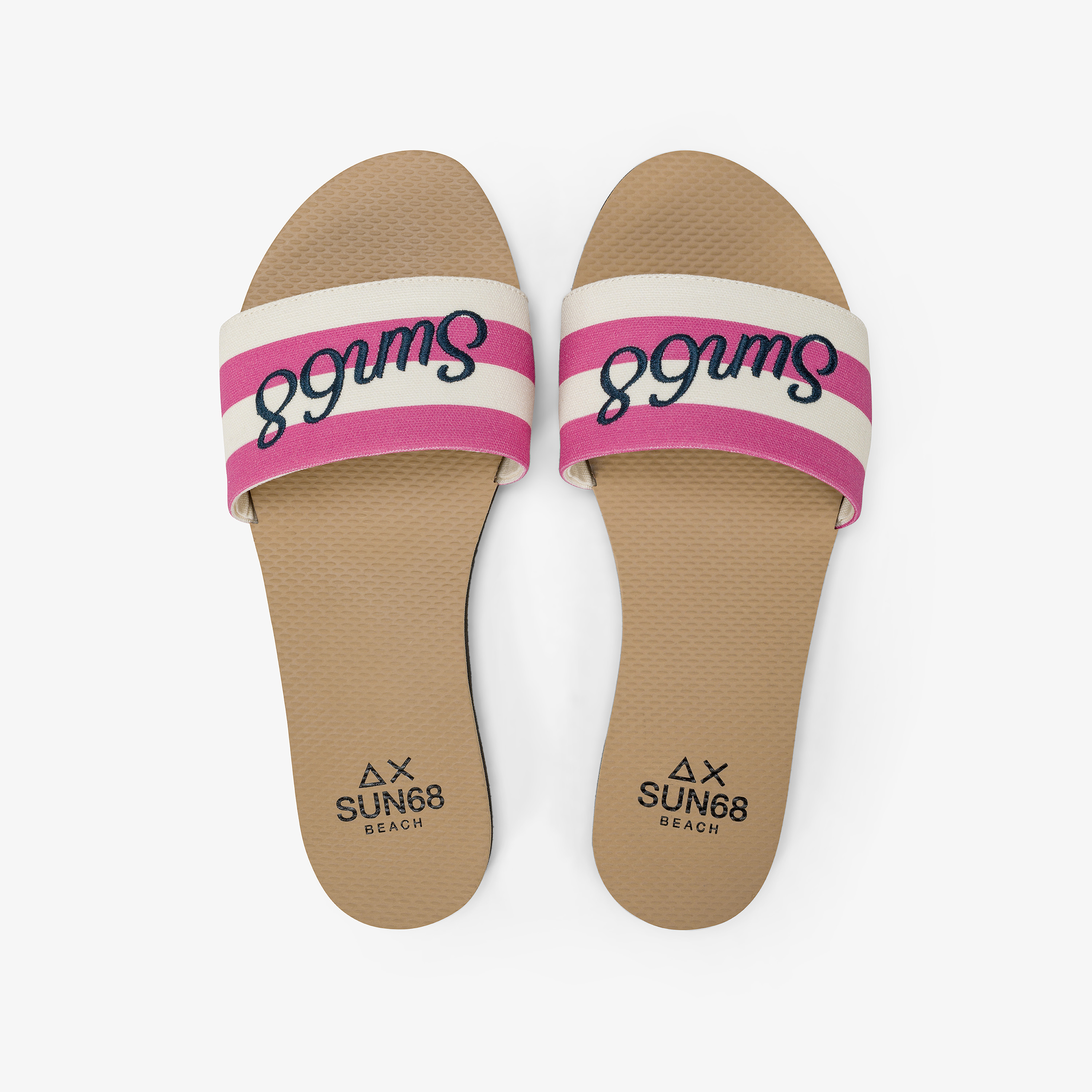 Slippers beach brigitte embroidery