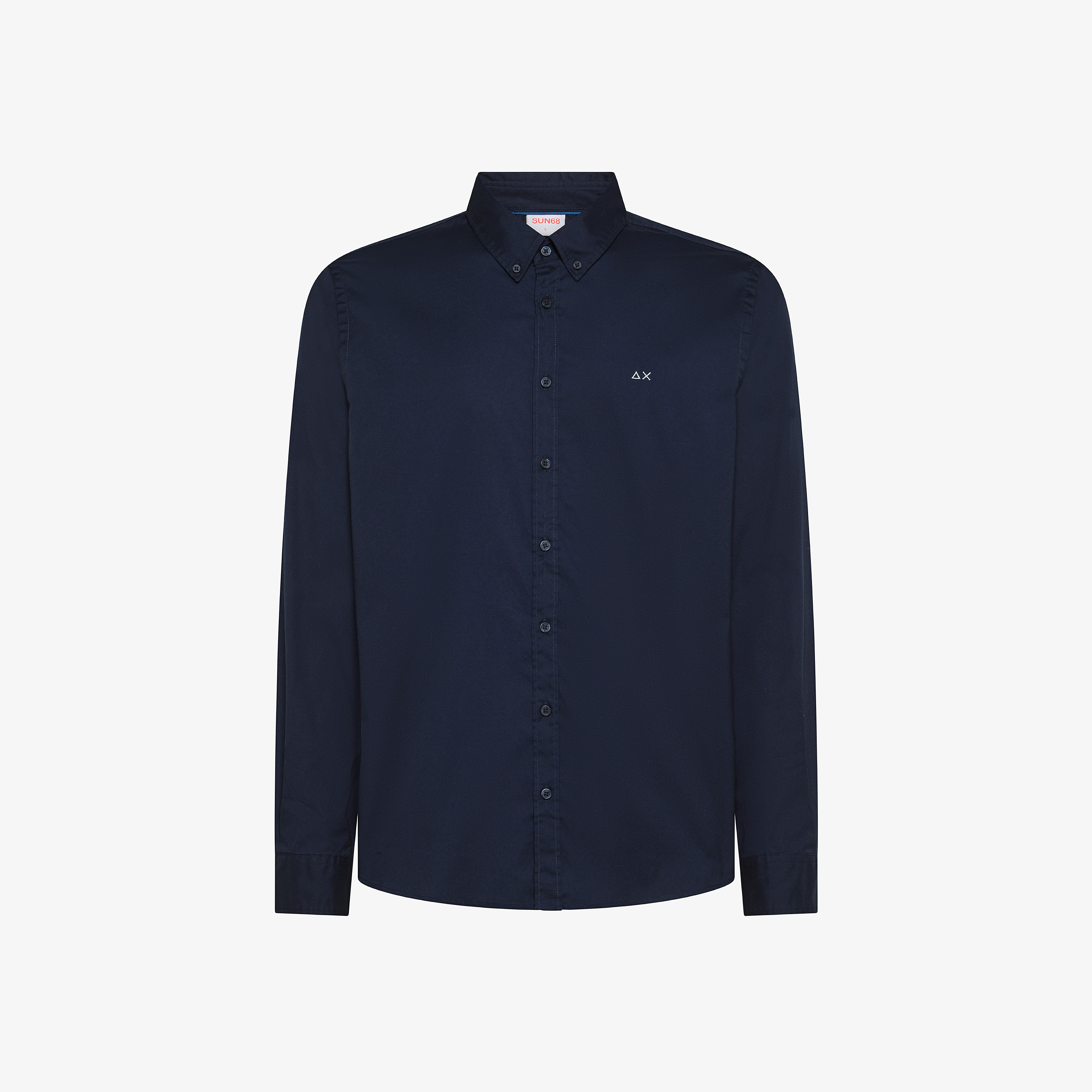 Navy blue oxford cotton button-down shirt Navy blue oxford cotton button-down shirt