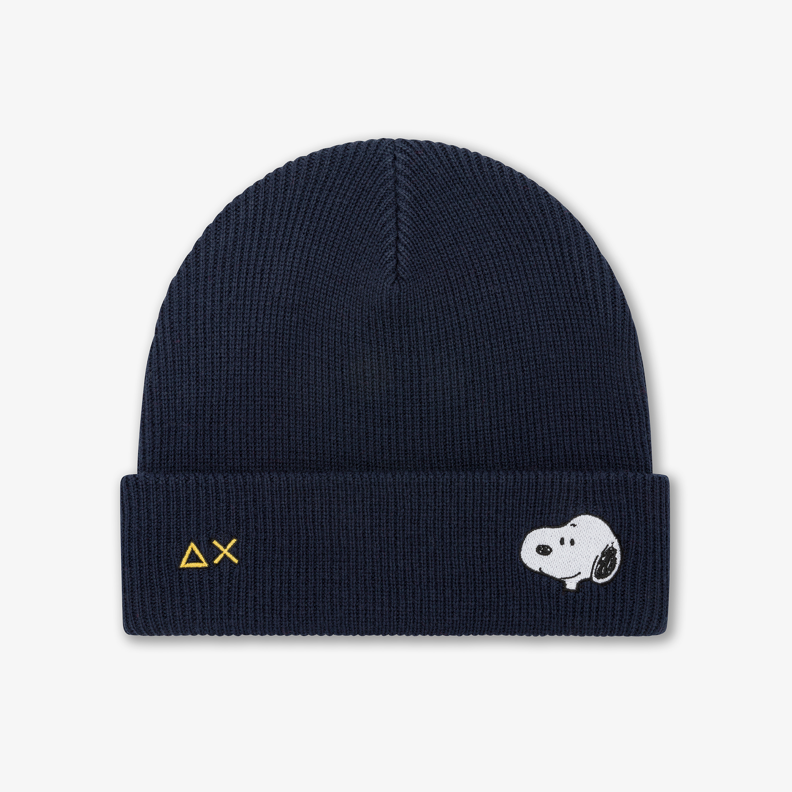 Berretto beanie Peanuts in lana navy blue