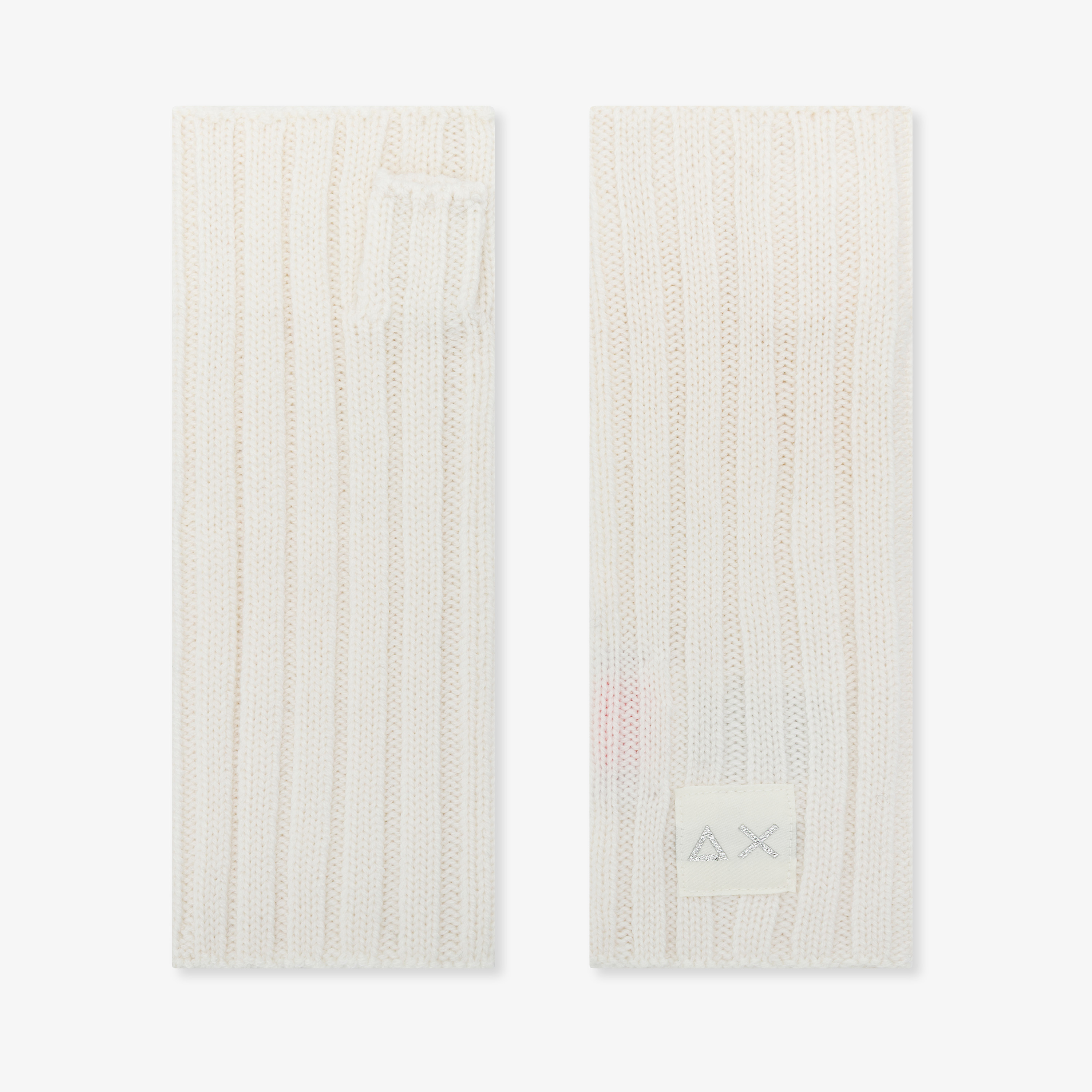 Off white wool blend sleeves