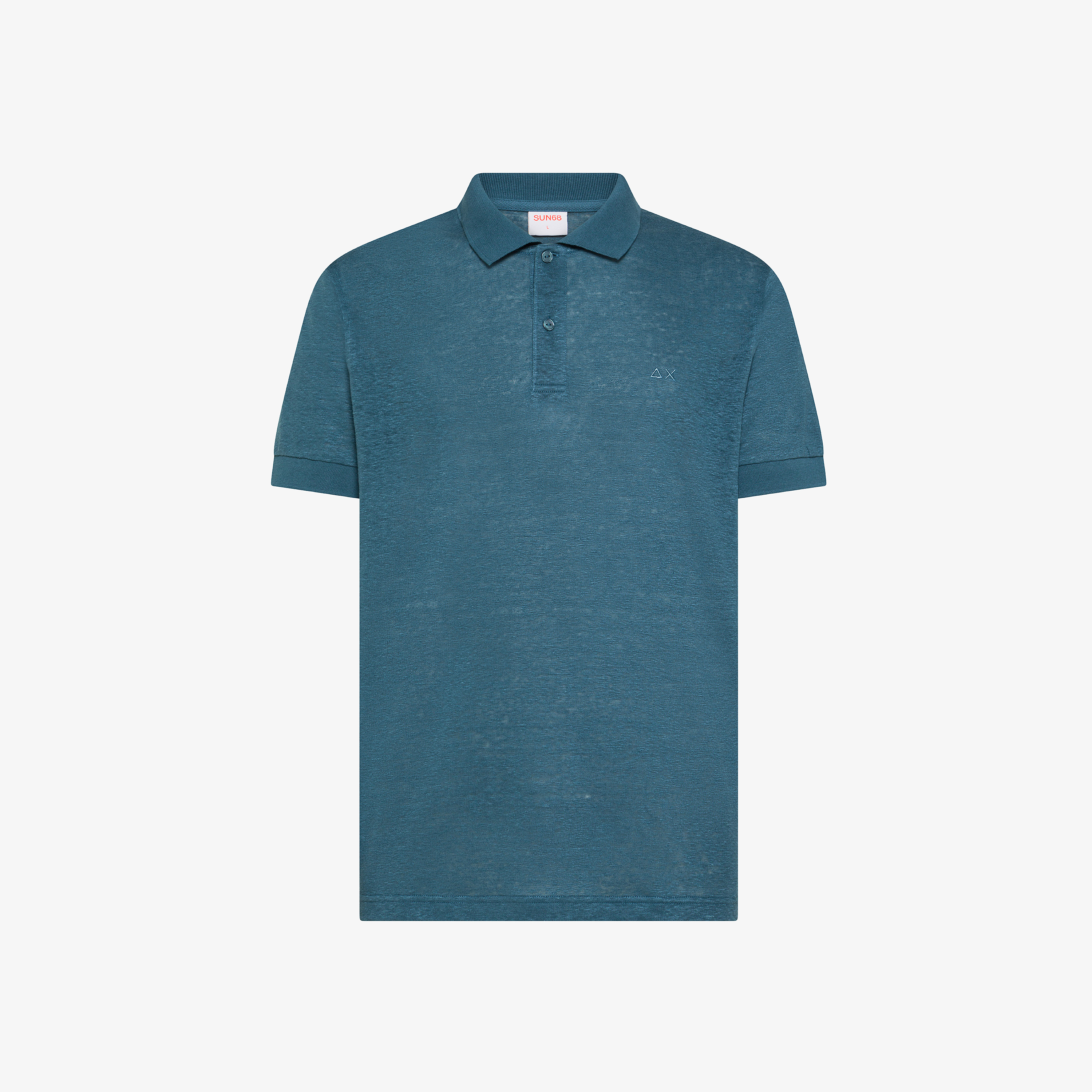 Polo jersey linen s/s