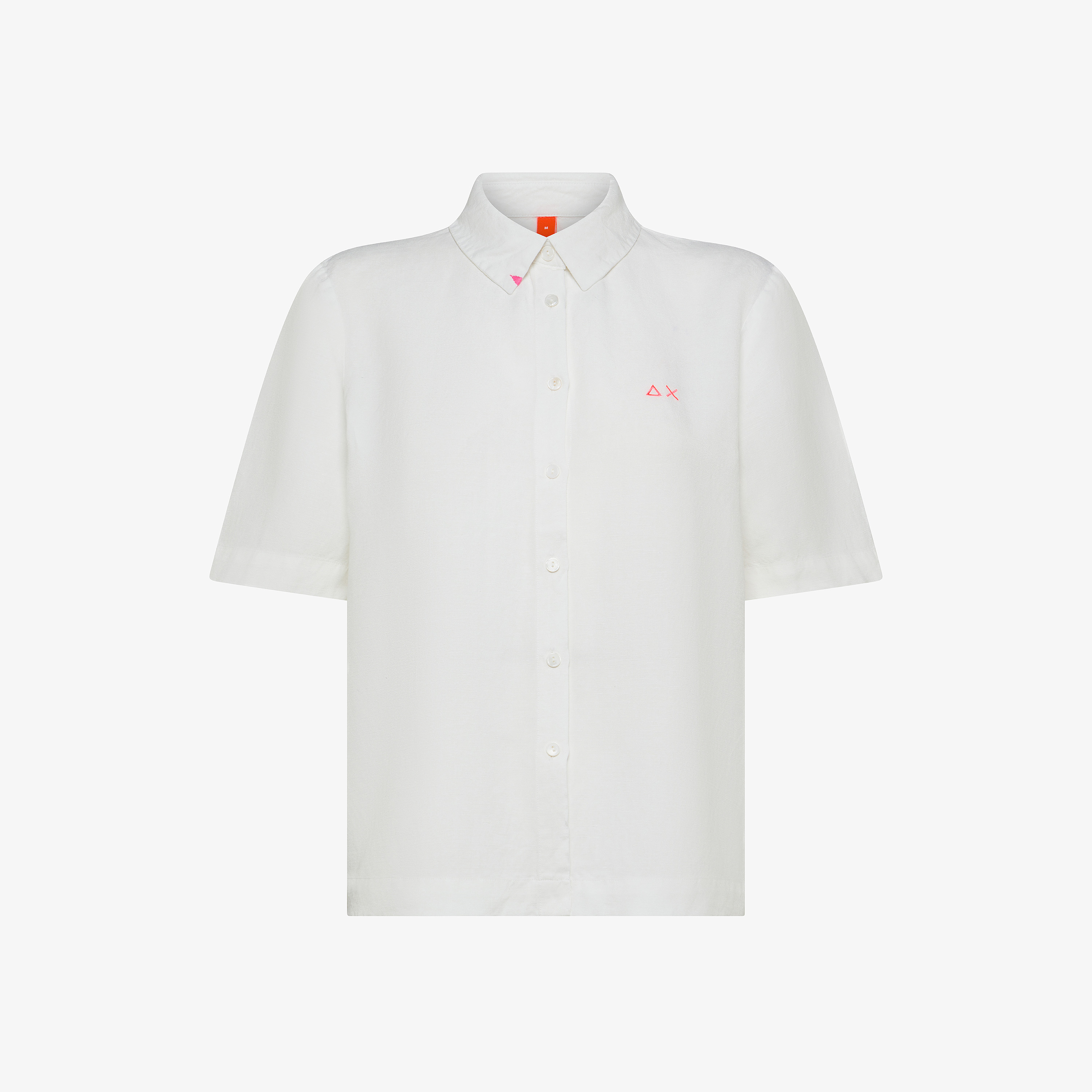 White linen shirt
