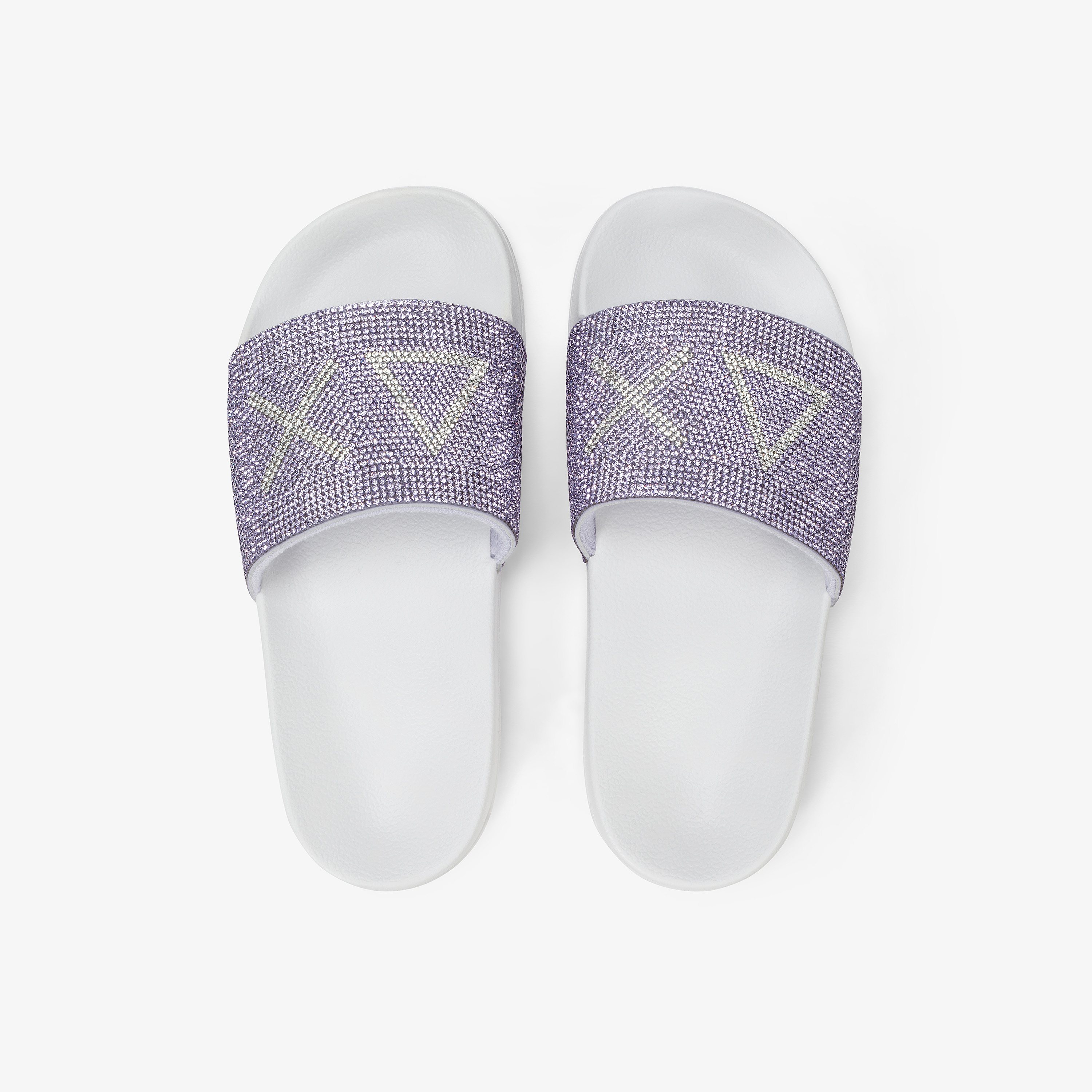 Girl's slippers strass logo (teen)
