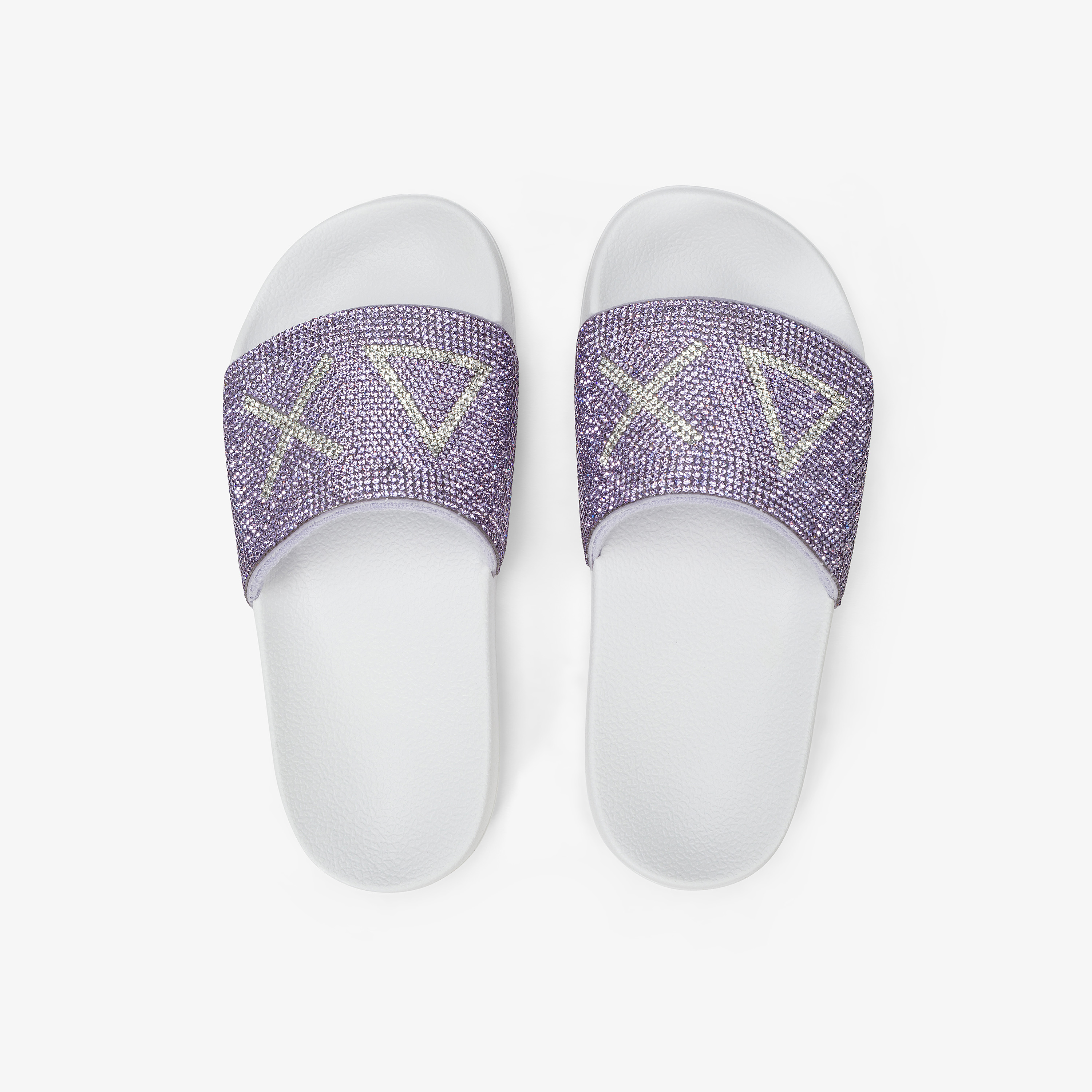 Girl's slippers strass logo (kid)