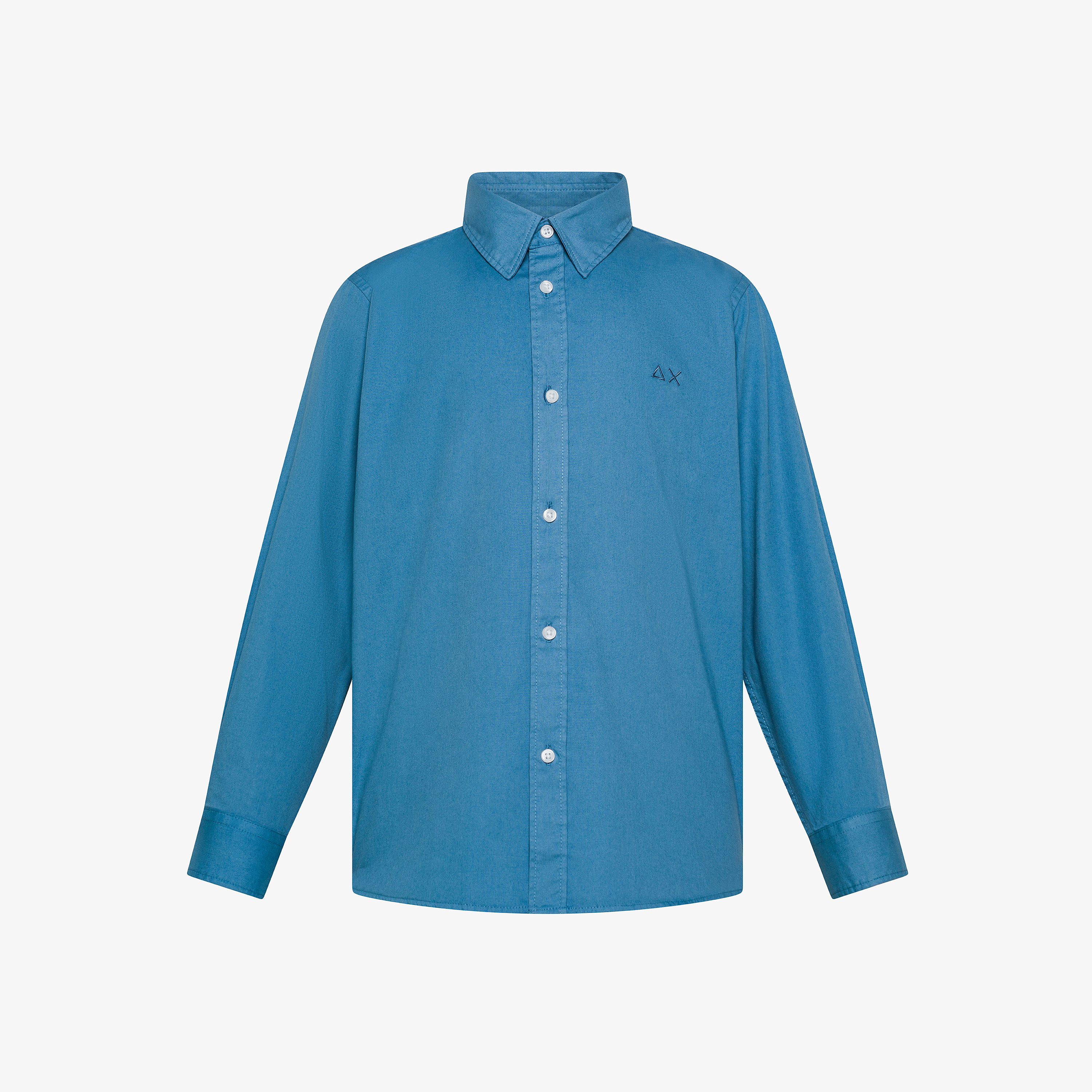 Boy's shirt oxford garment dye l/s