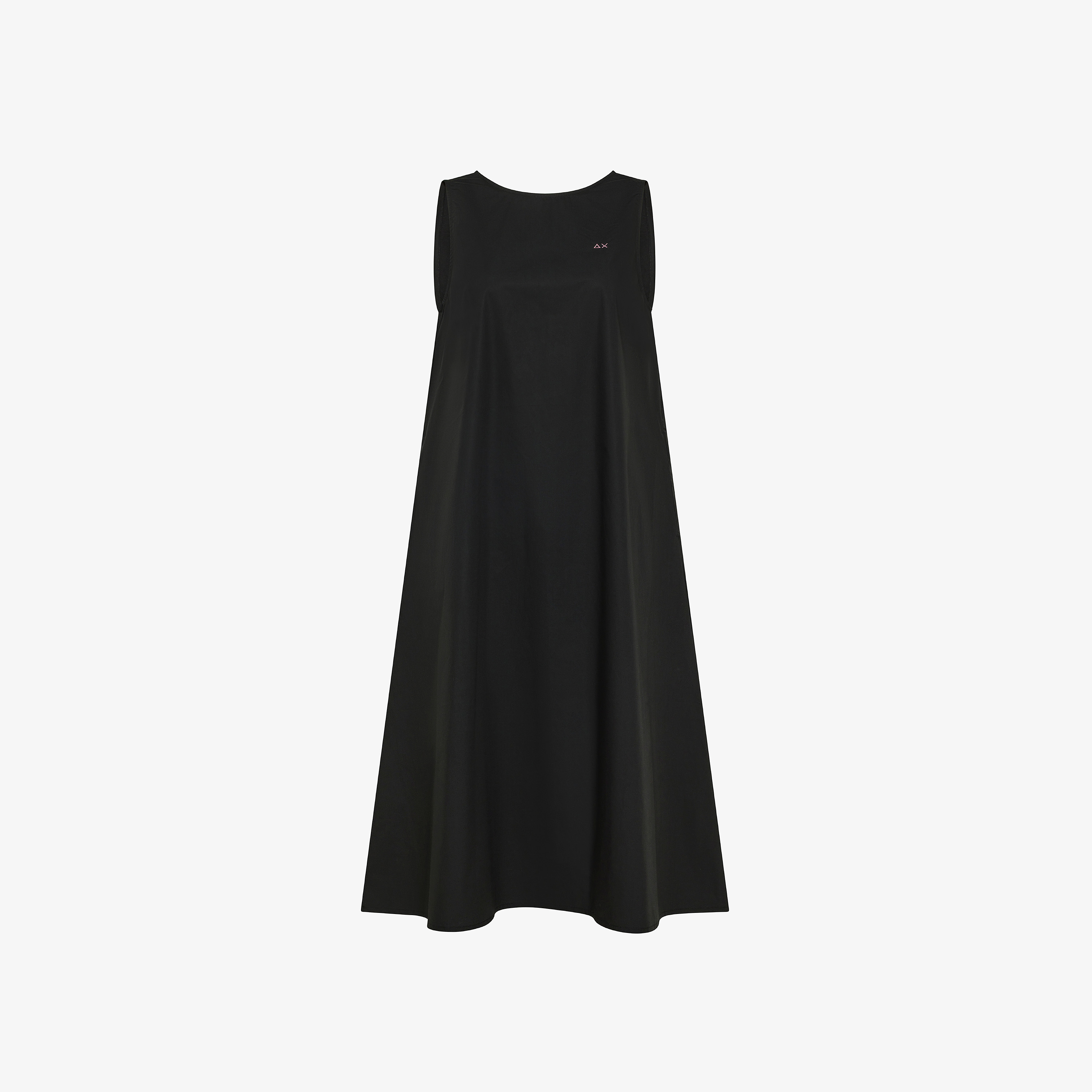 Black cotton dress
