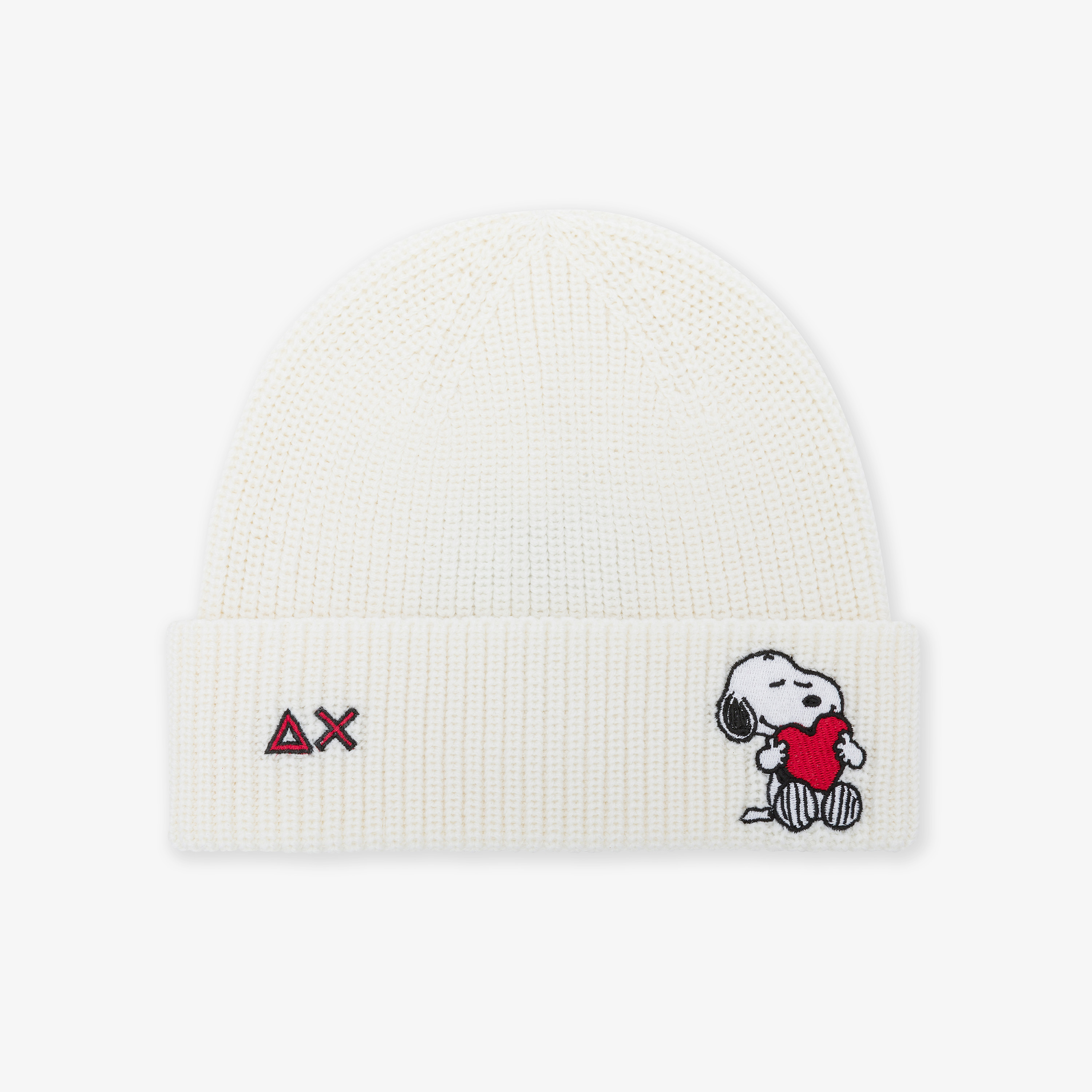Off white Peanuts ribbed wool beanie