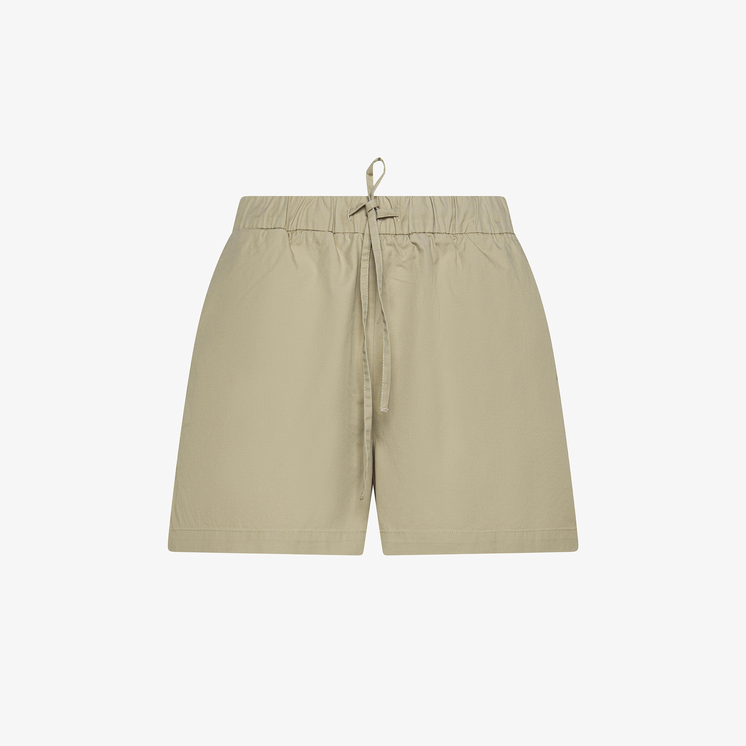 Stone cotton shorts