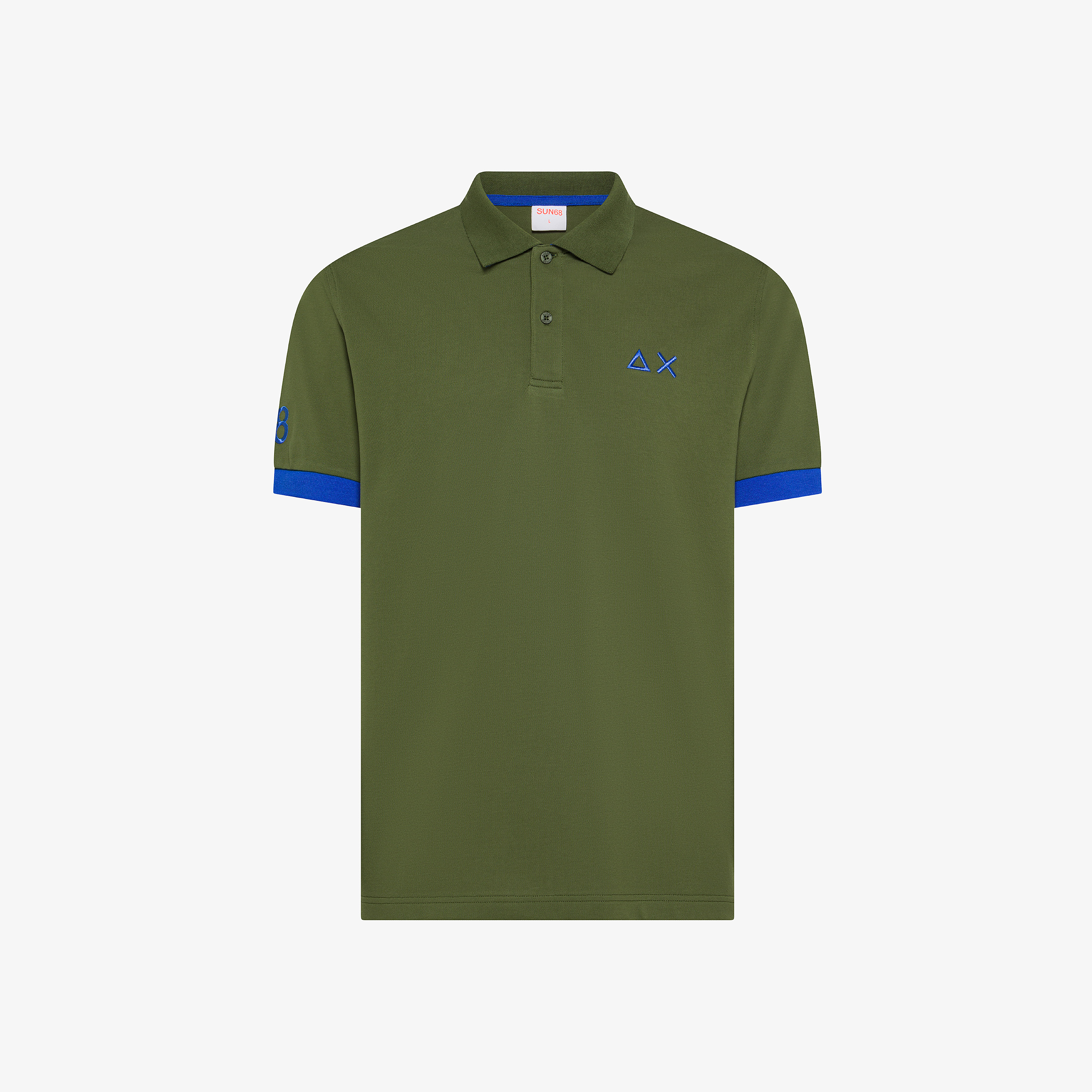 Polo big logo fluo s/s