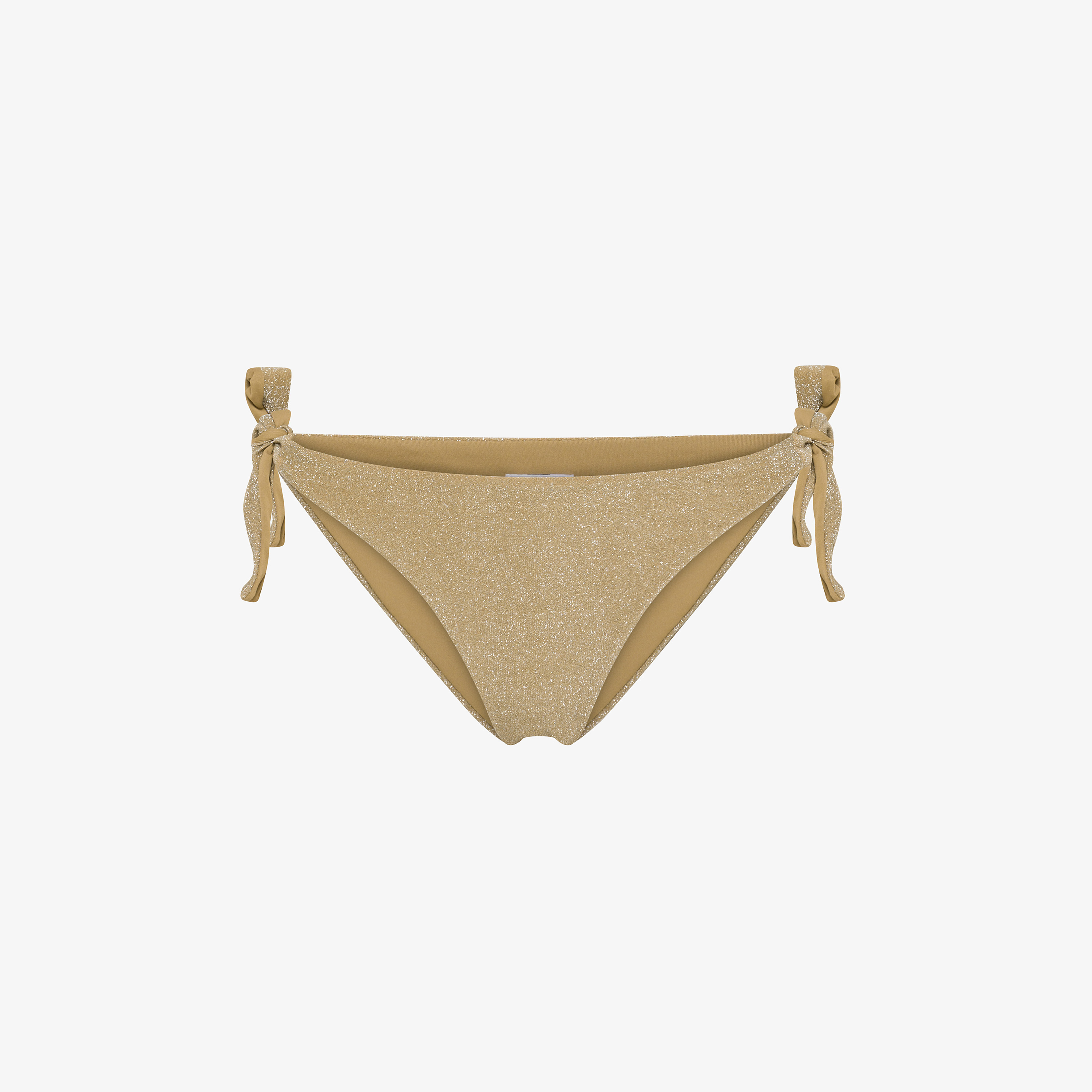 Gold lurex bikini briefs