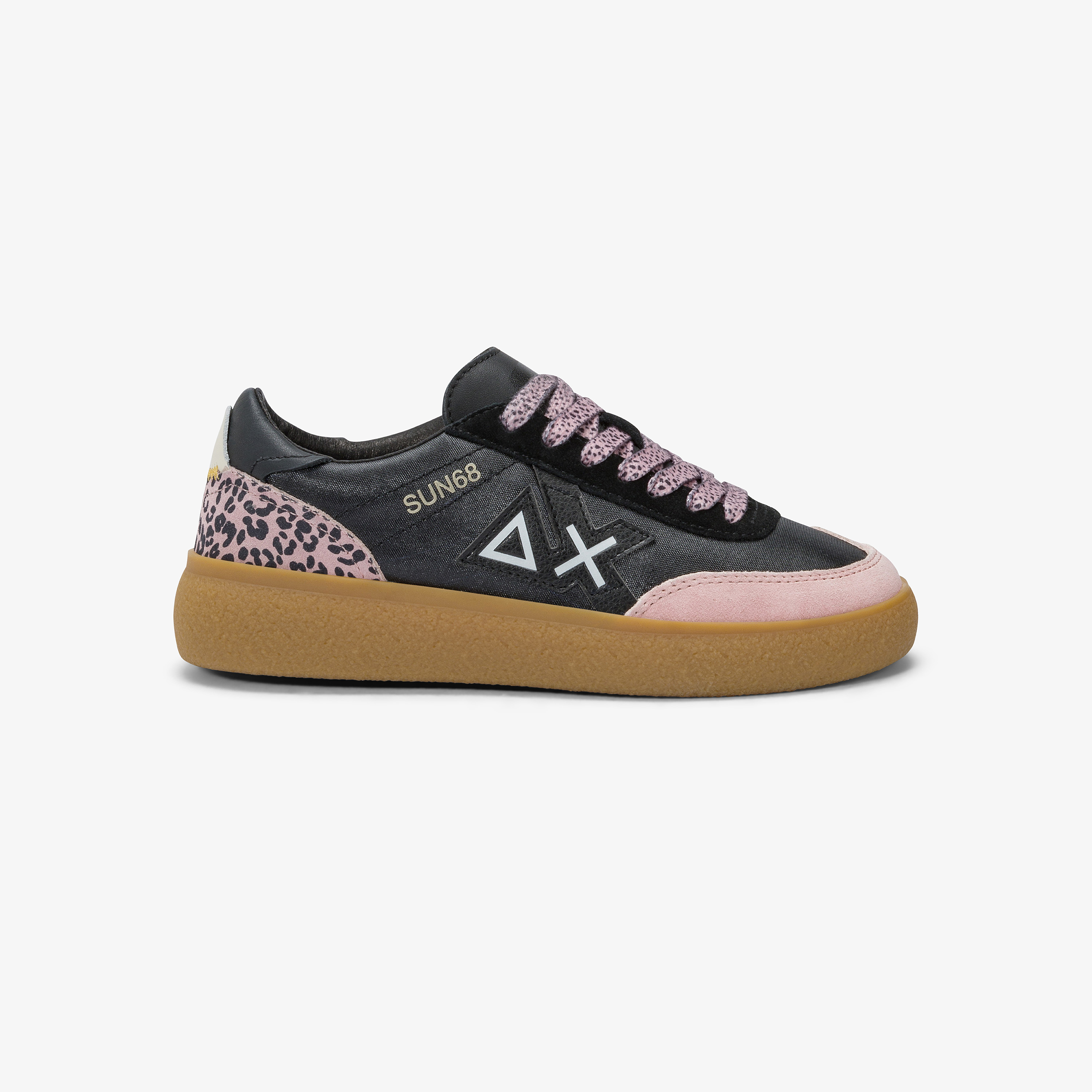 Sneaker Sally in nylon e suede nero Sneaker Sally in nylon e suede nero