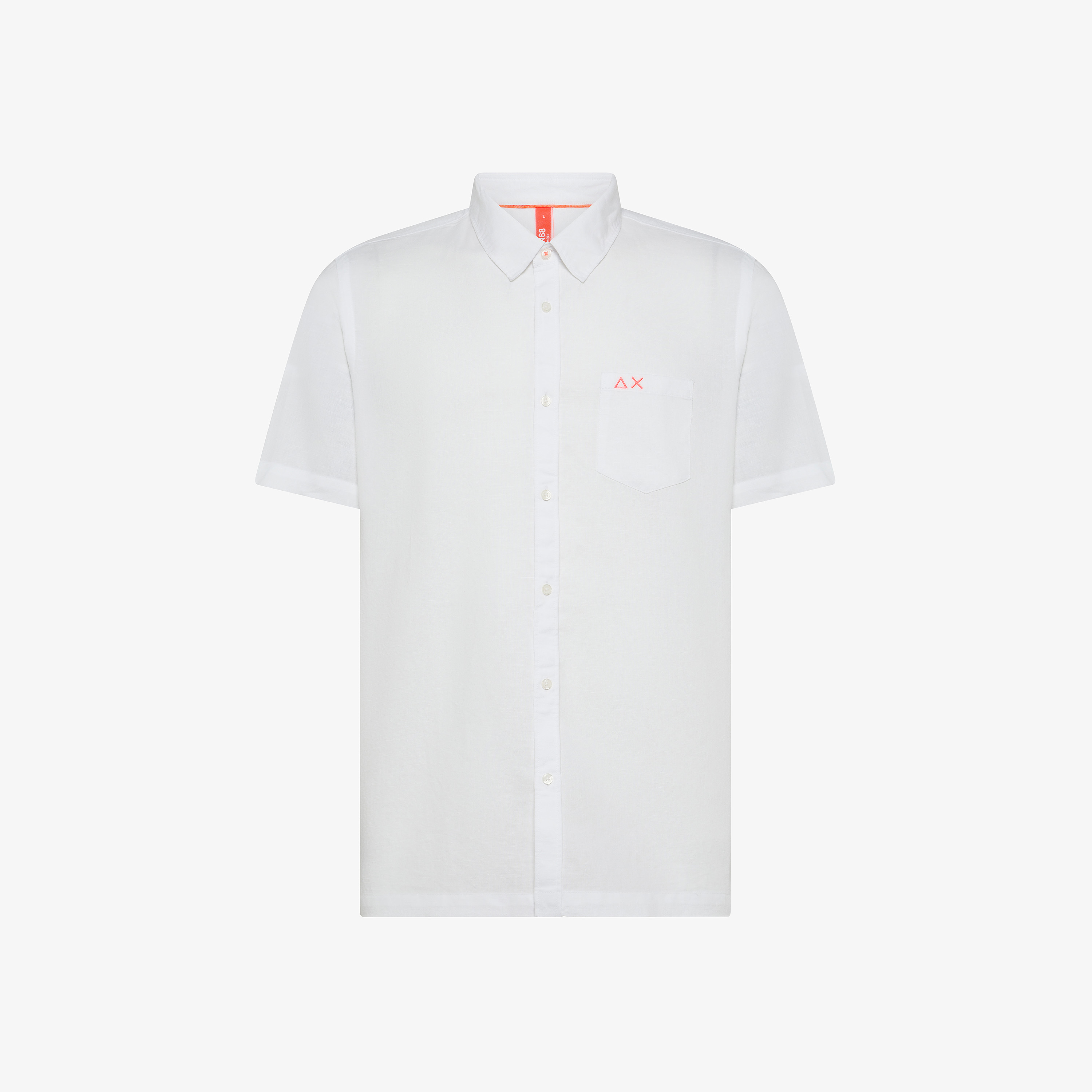 Camicia in lino e cotone bianco Camicia in lino e cotone bianco