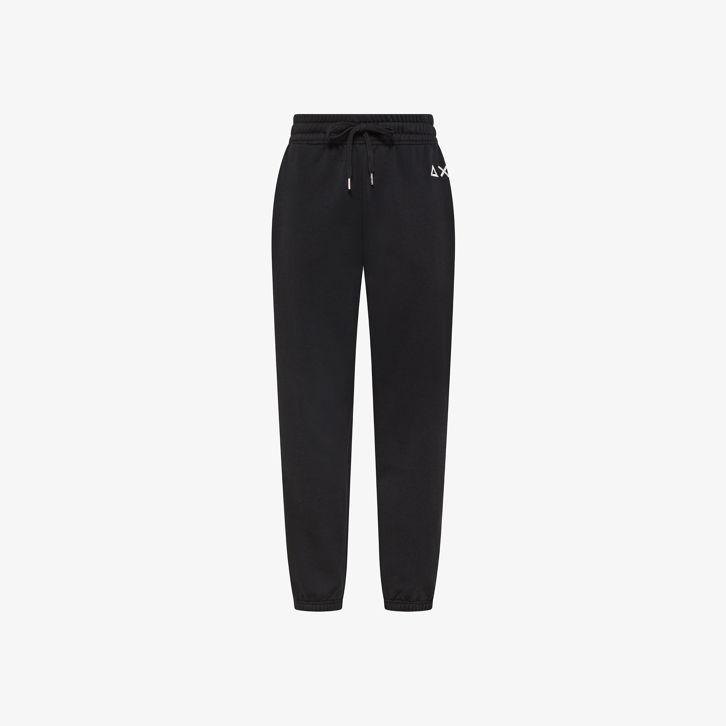 Pantaloni in felpa con logo nero