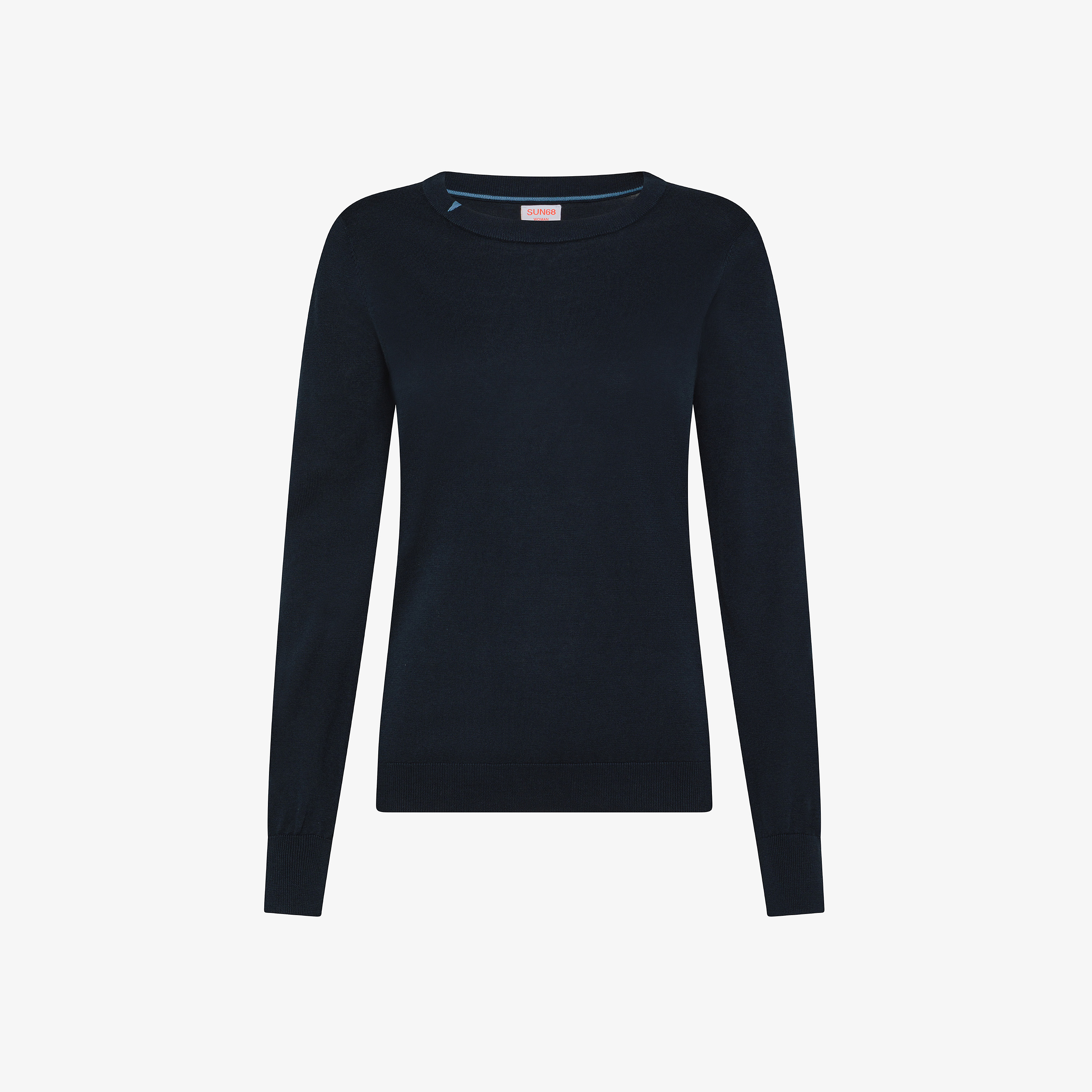 Navy blue cotton jumper