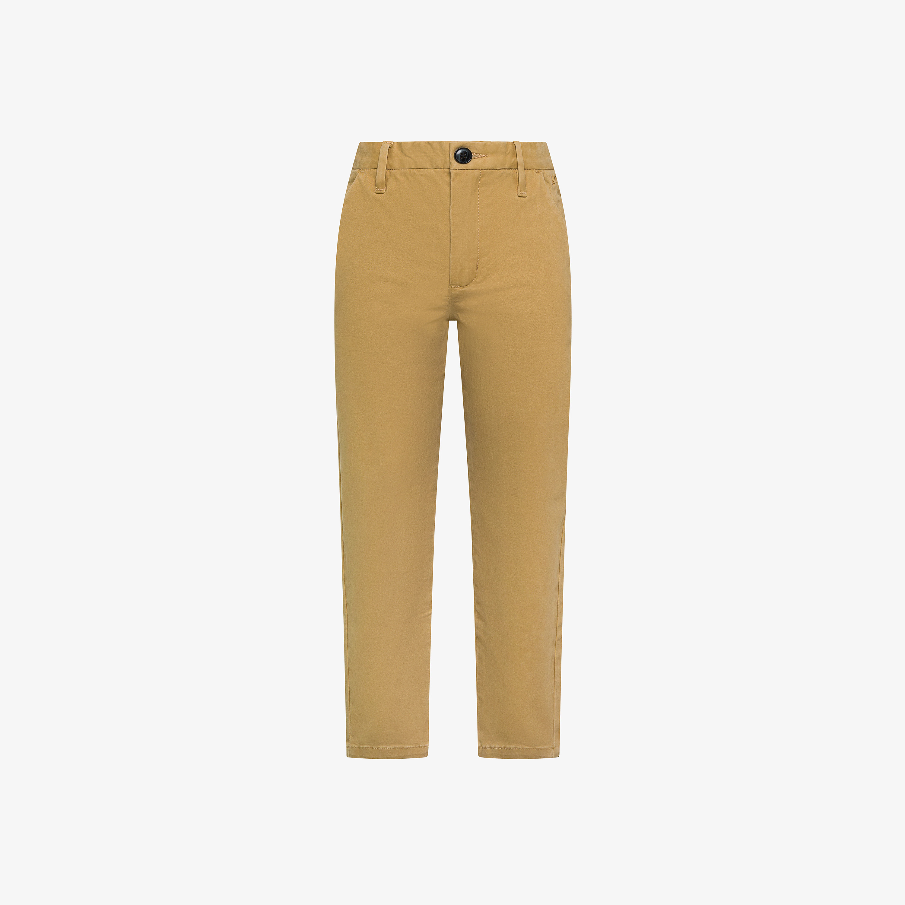 Pantaloni chino in cotone beige