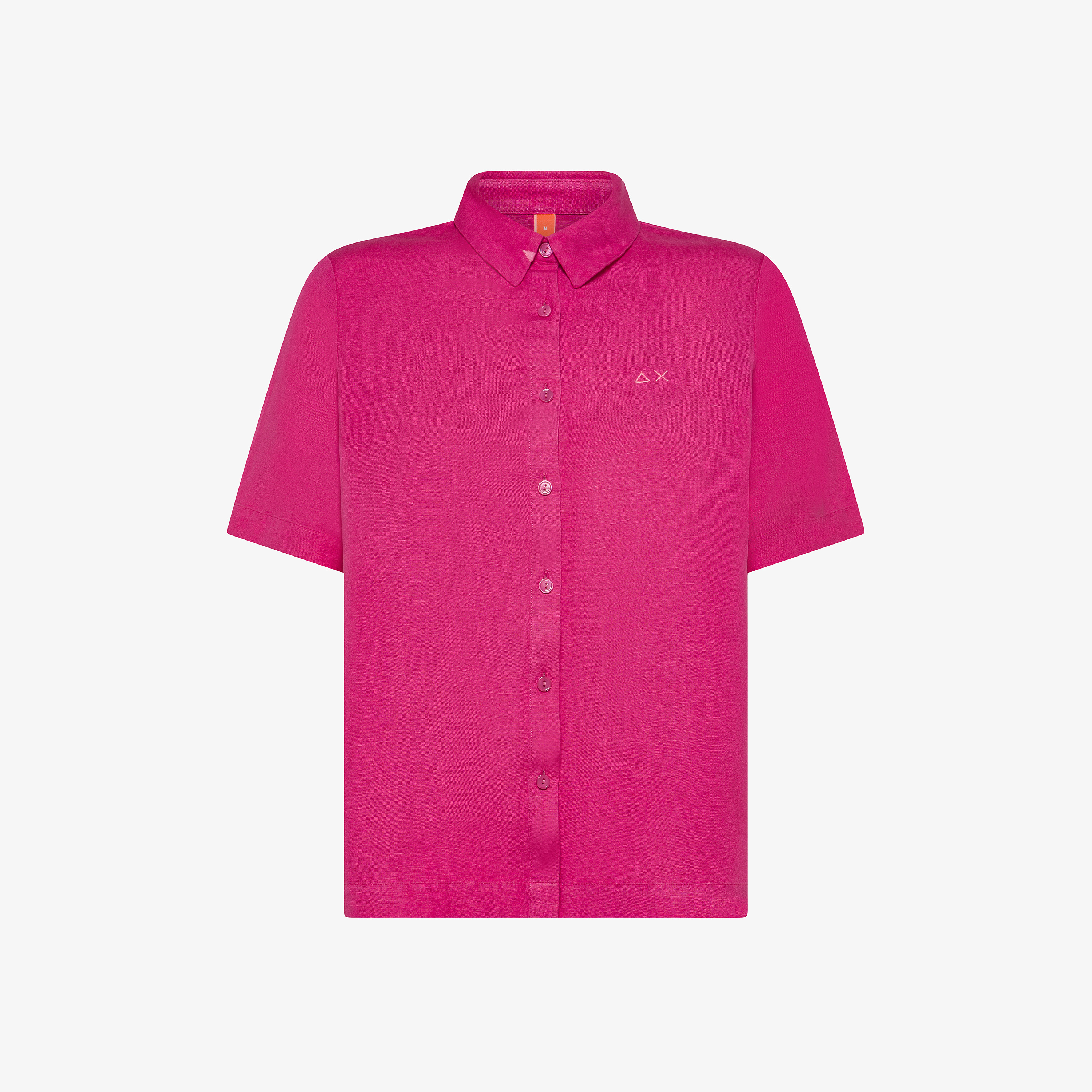 Fuchsia linen shirt