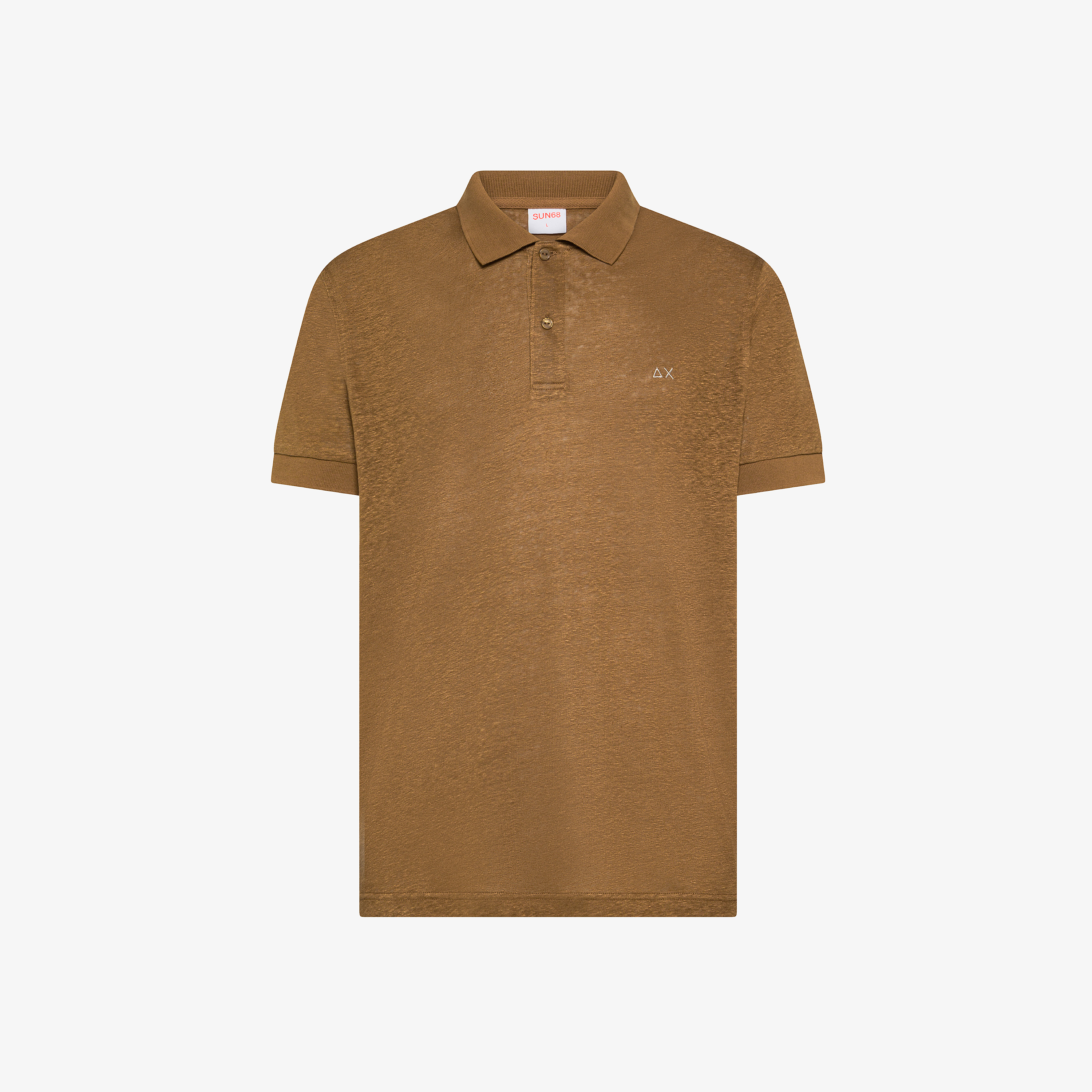 Polo jersey linen s/s