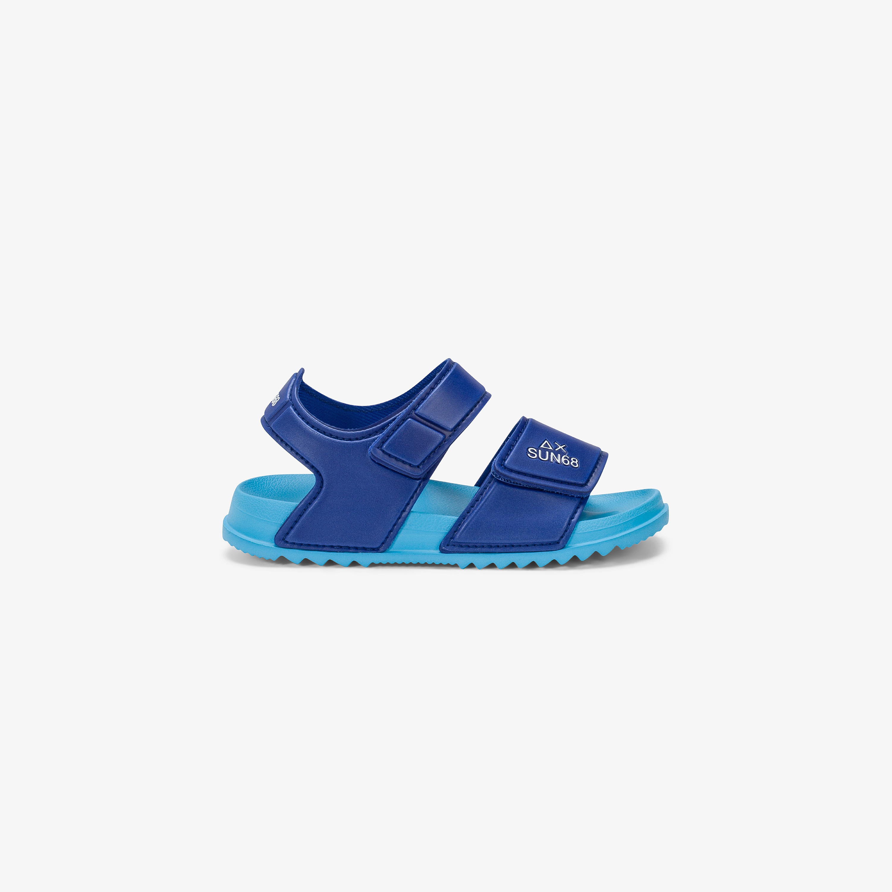 Royal blue PU sandals