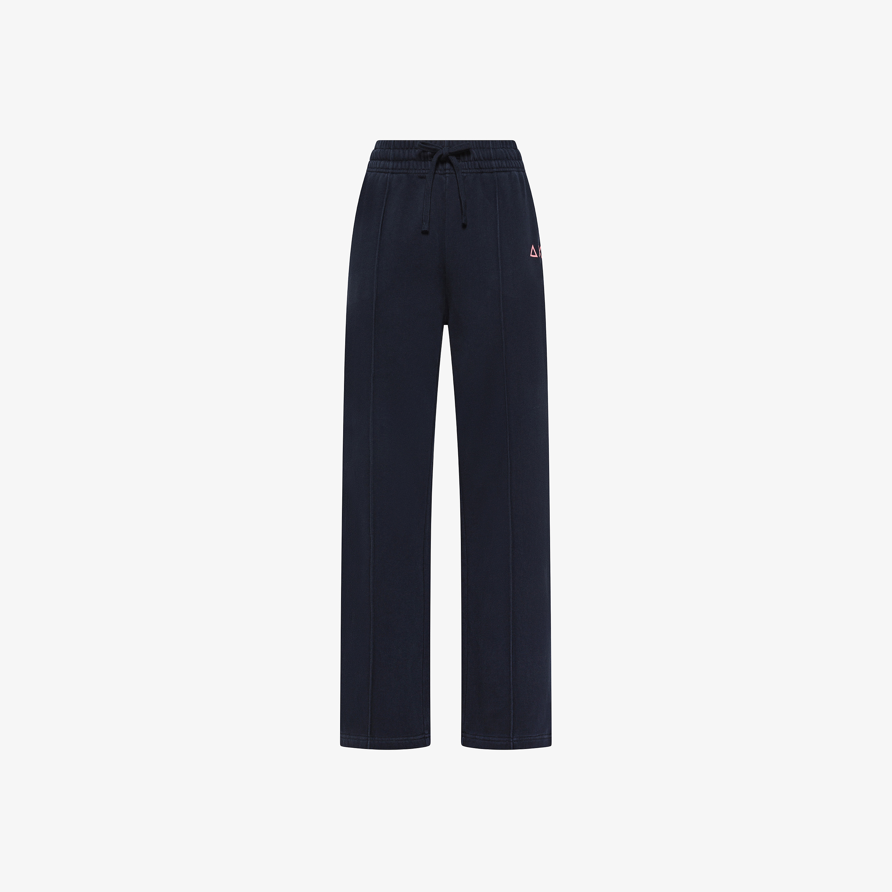 Pantaloni in felpa con piega navy blue
