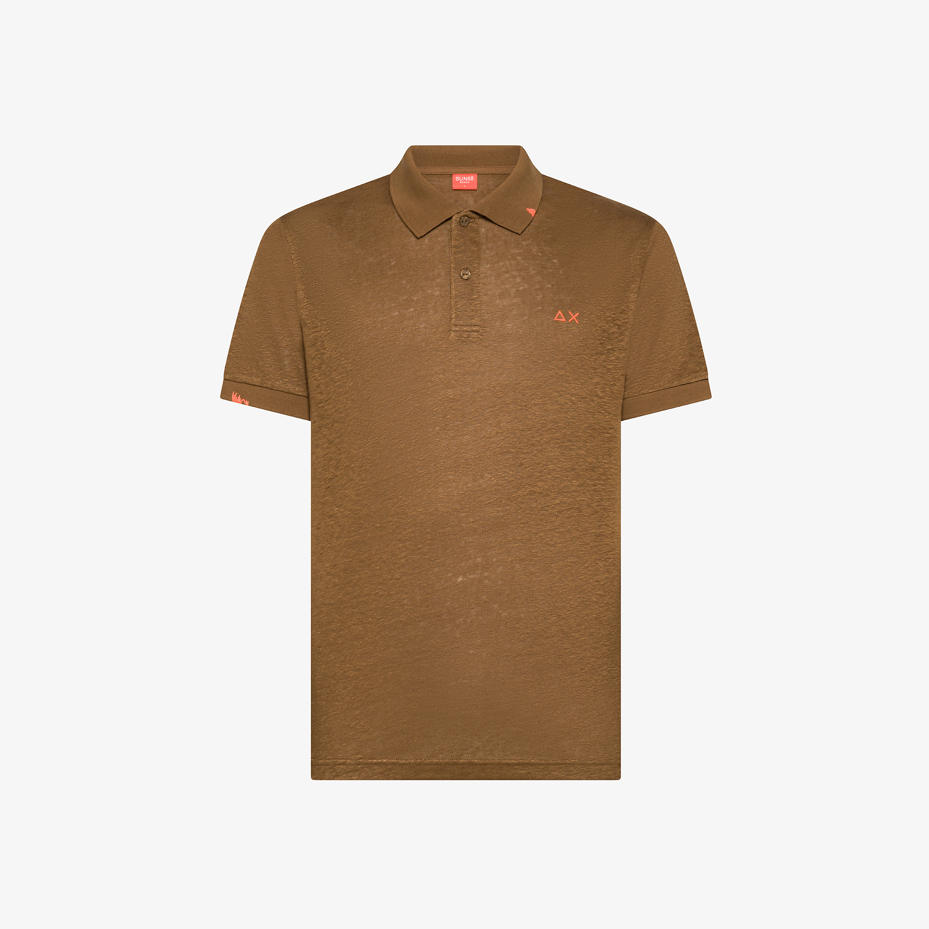 Polo jersey linen beach s/s