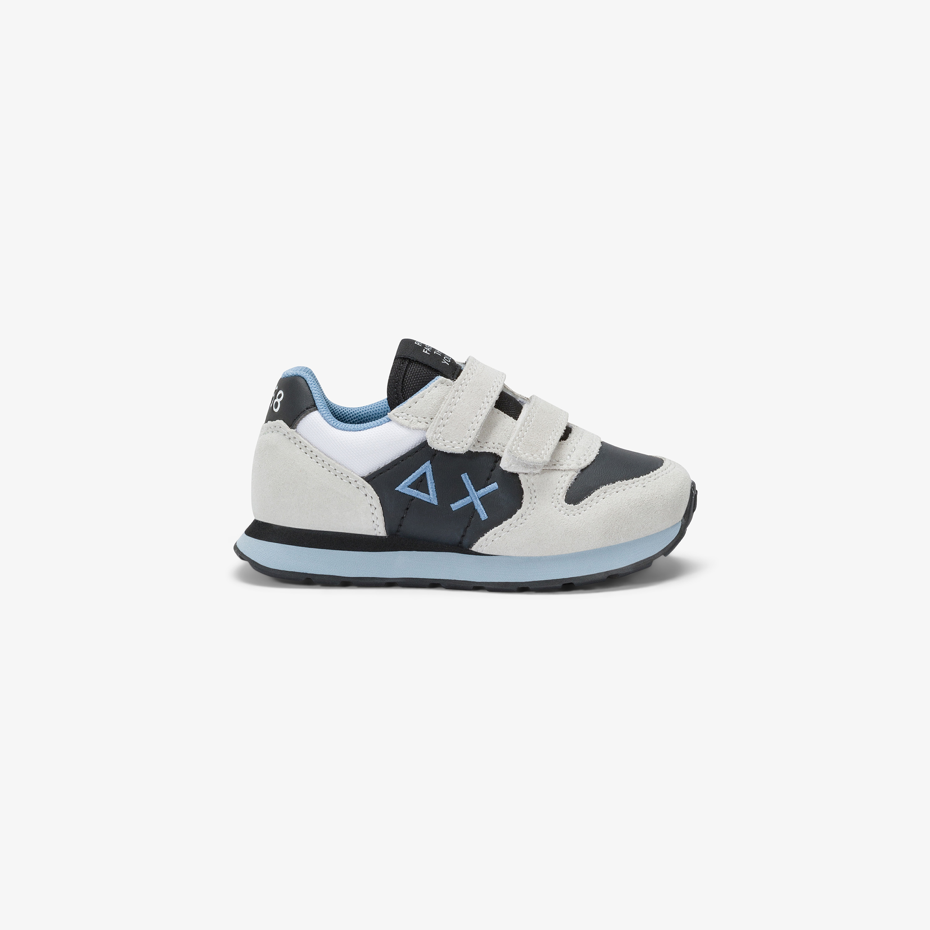 Sneaker Baby Boy's Tom Color con cinturini bianco