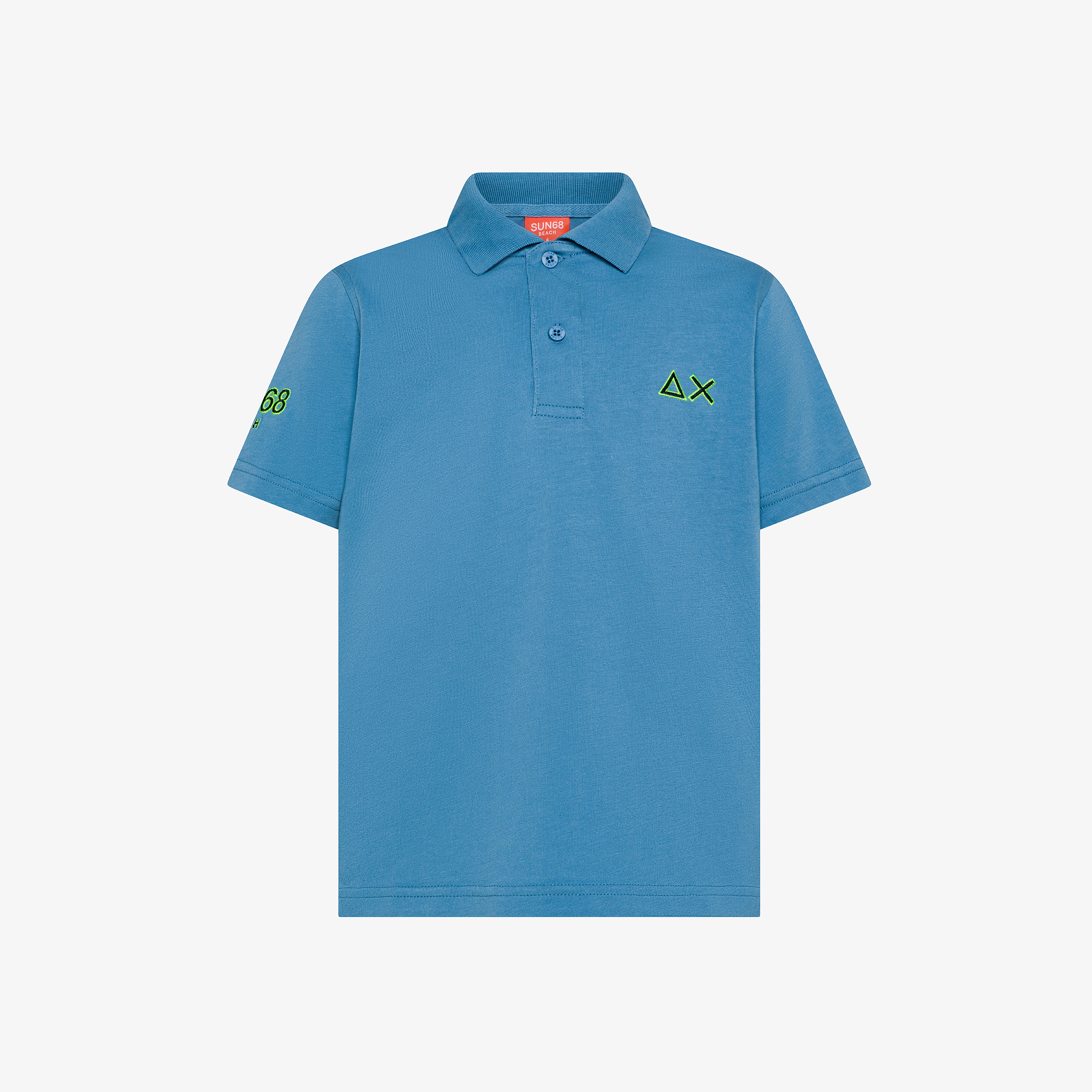 Boy's polo jersey sun68 beach s/s