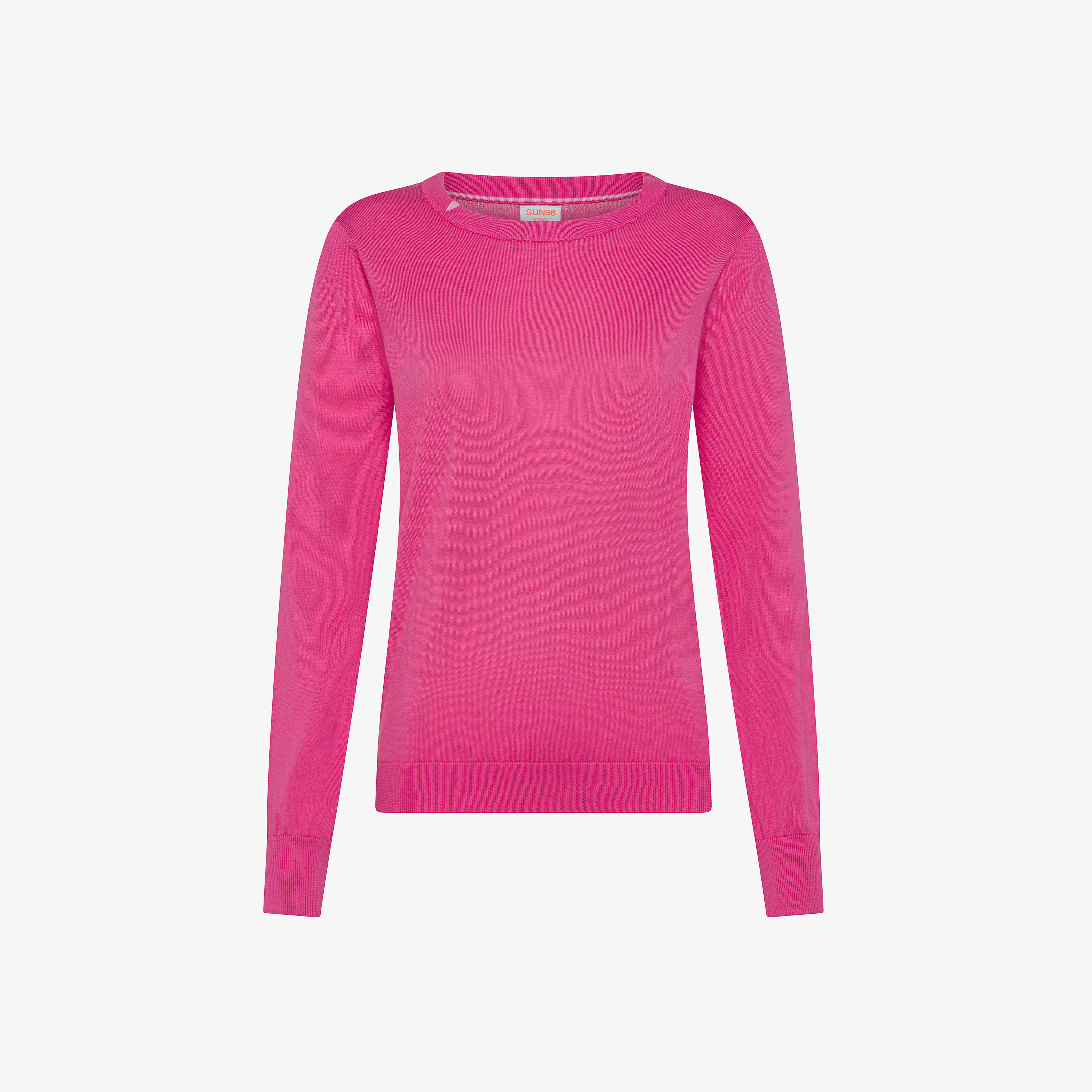 Fuchsia cotton jumper