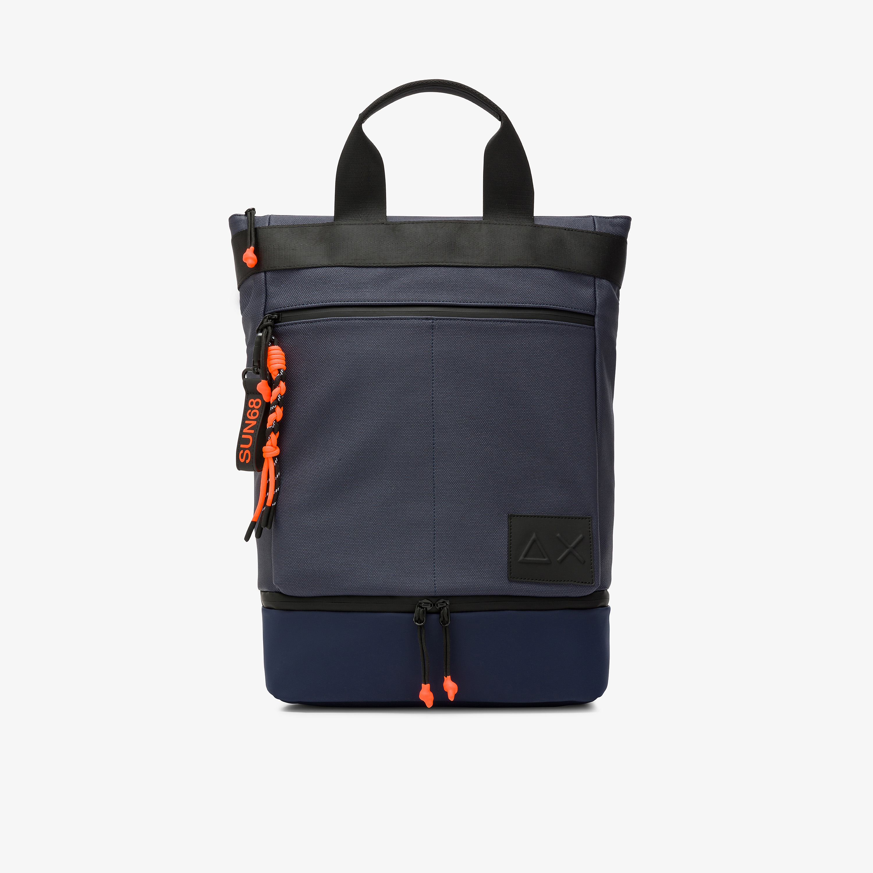 Zaino porta laptop in nylon navy blue