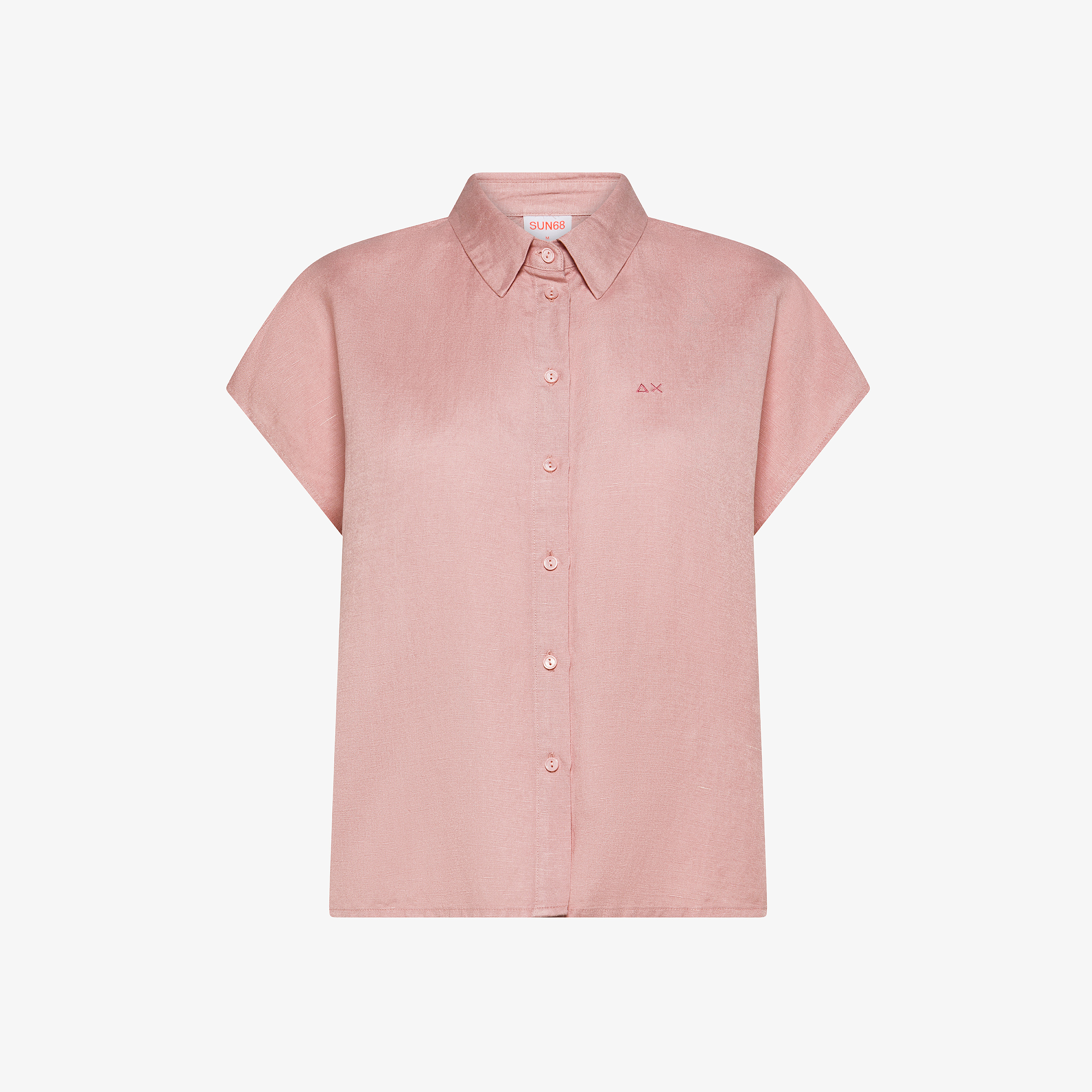 Shirt no sleeves linen