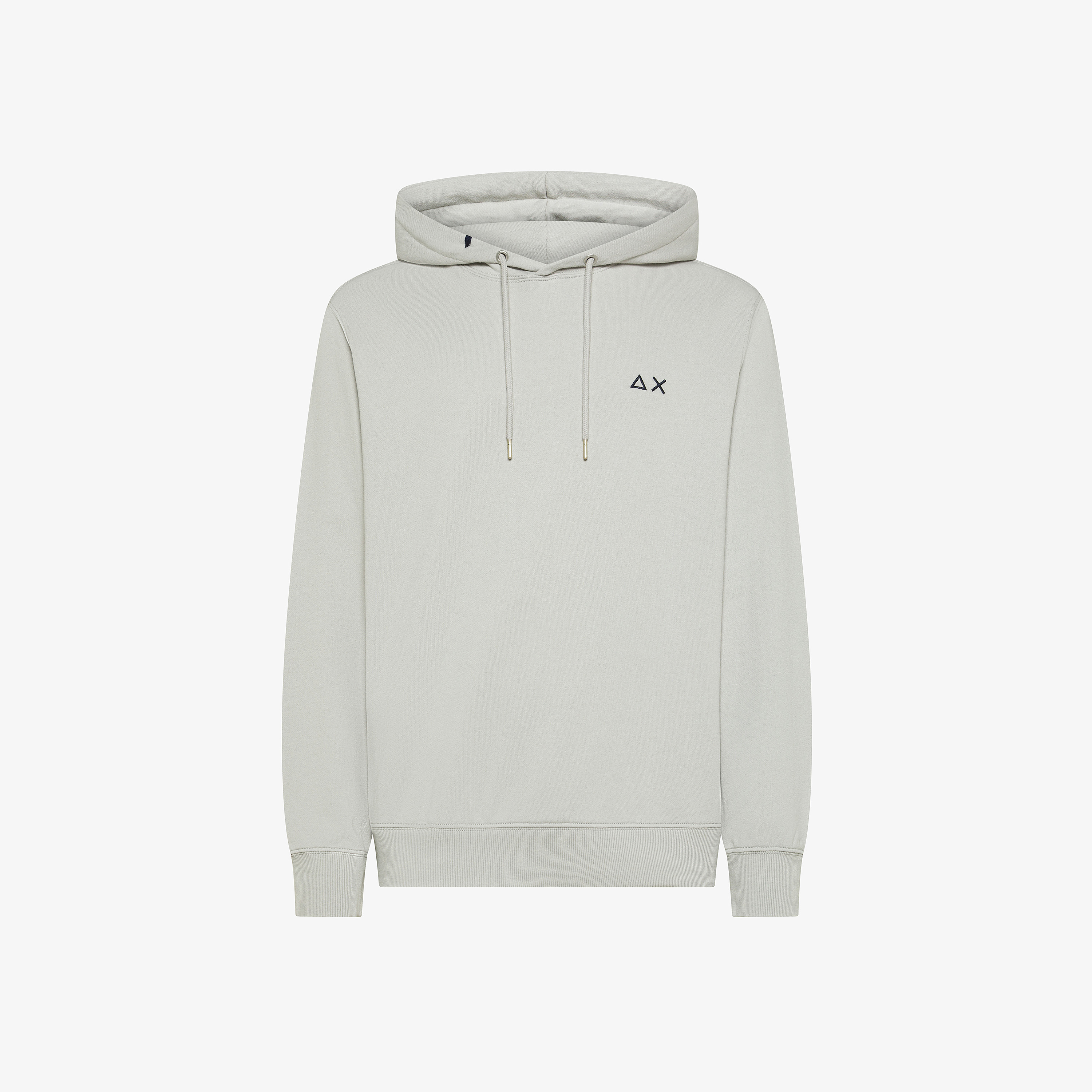 Light grey cotton hoodie