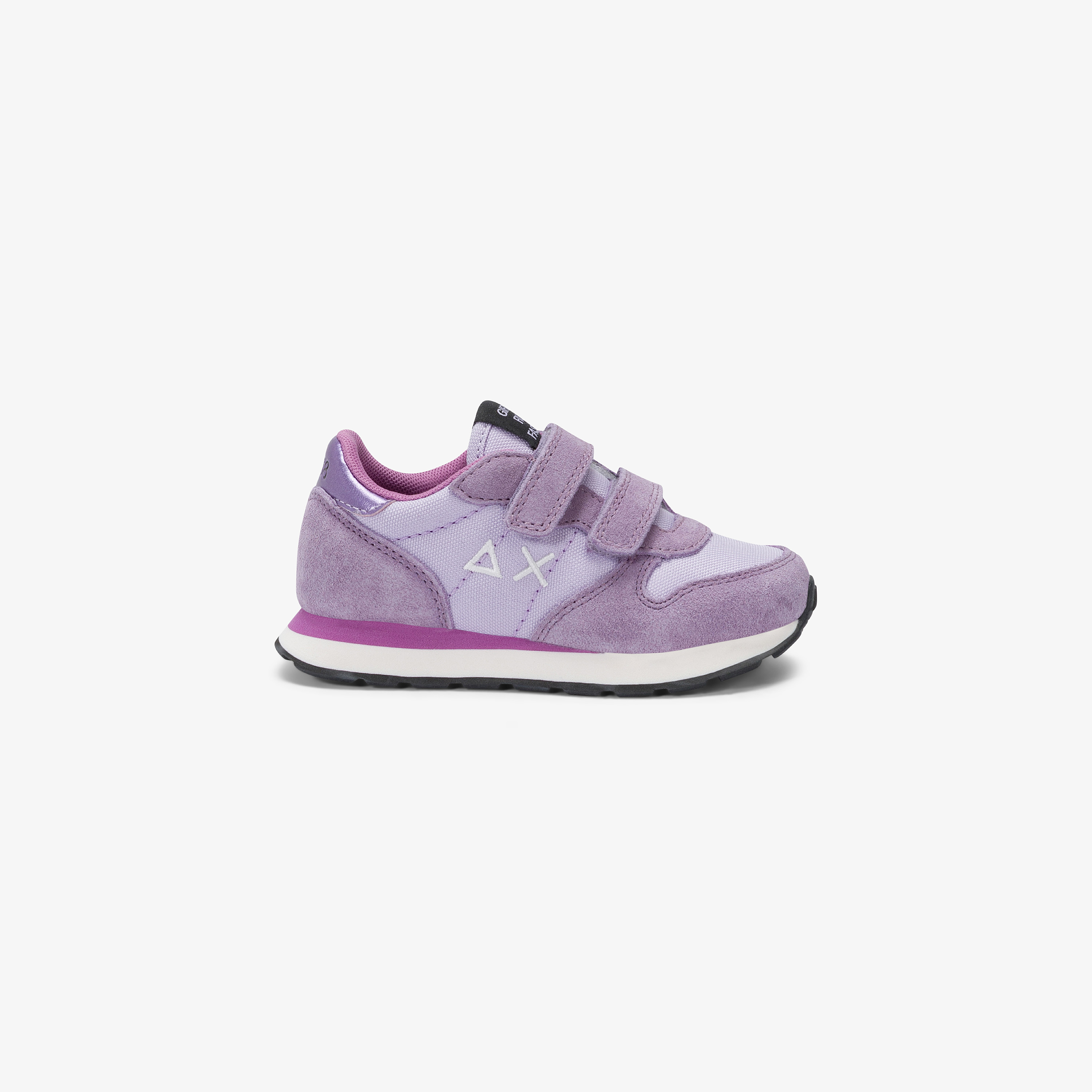 Sneaker Baby Girl's Ally Solid con cinturini lilla