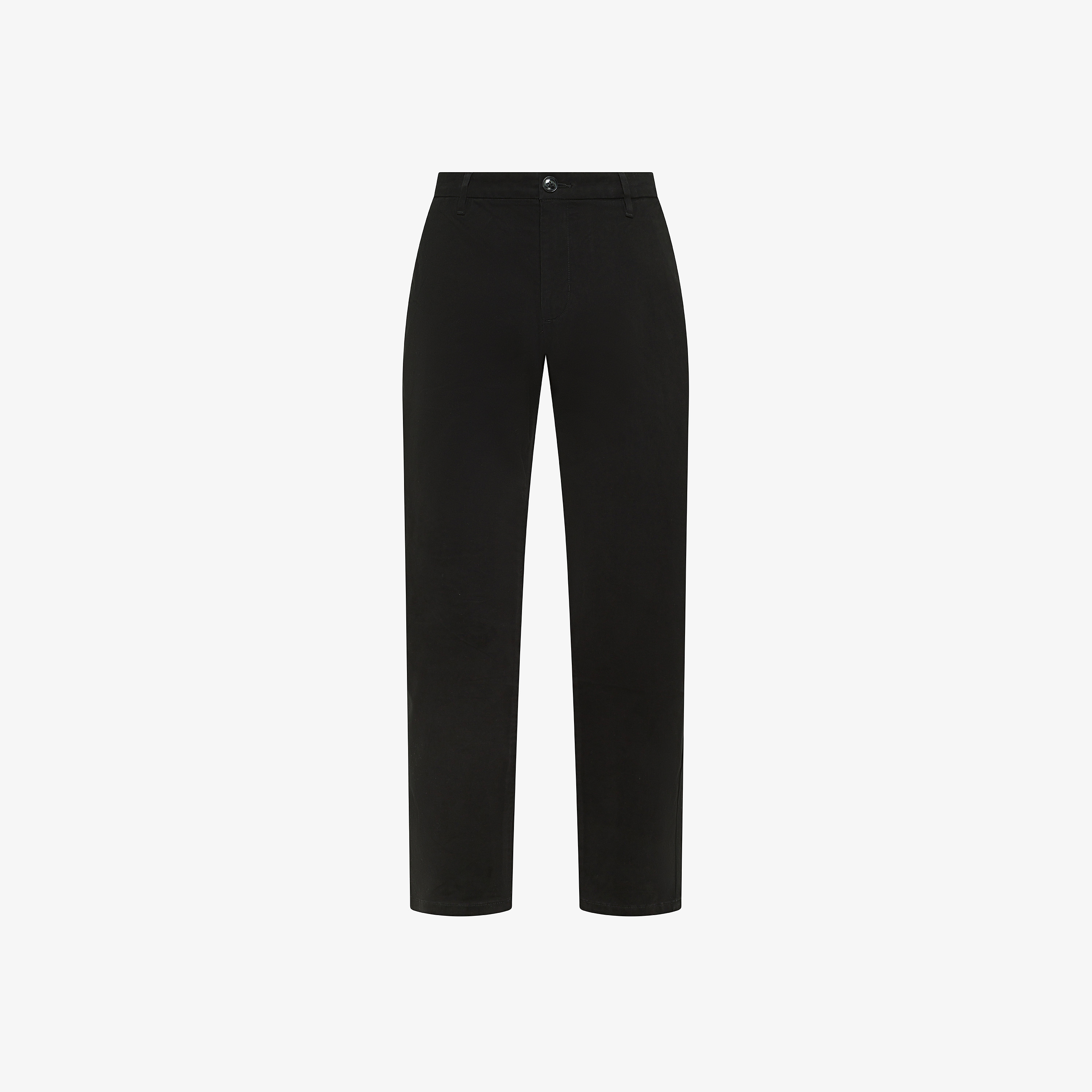 Black stretch cotton chinos Black stretch cotton chinos