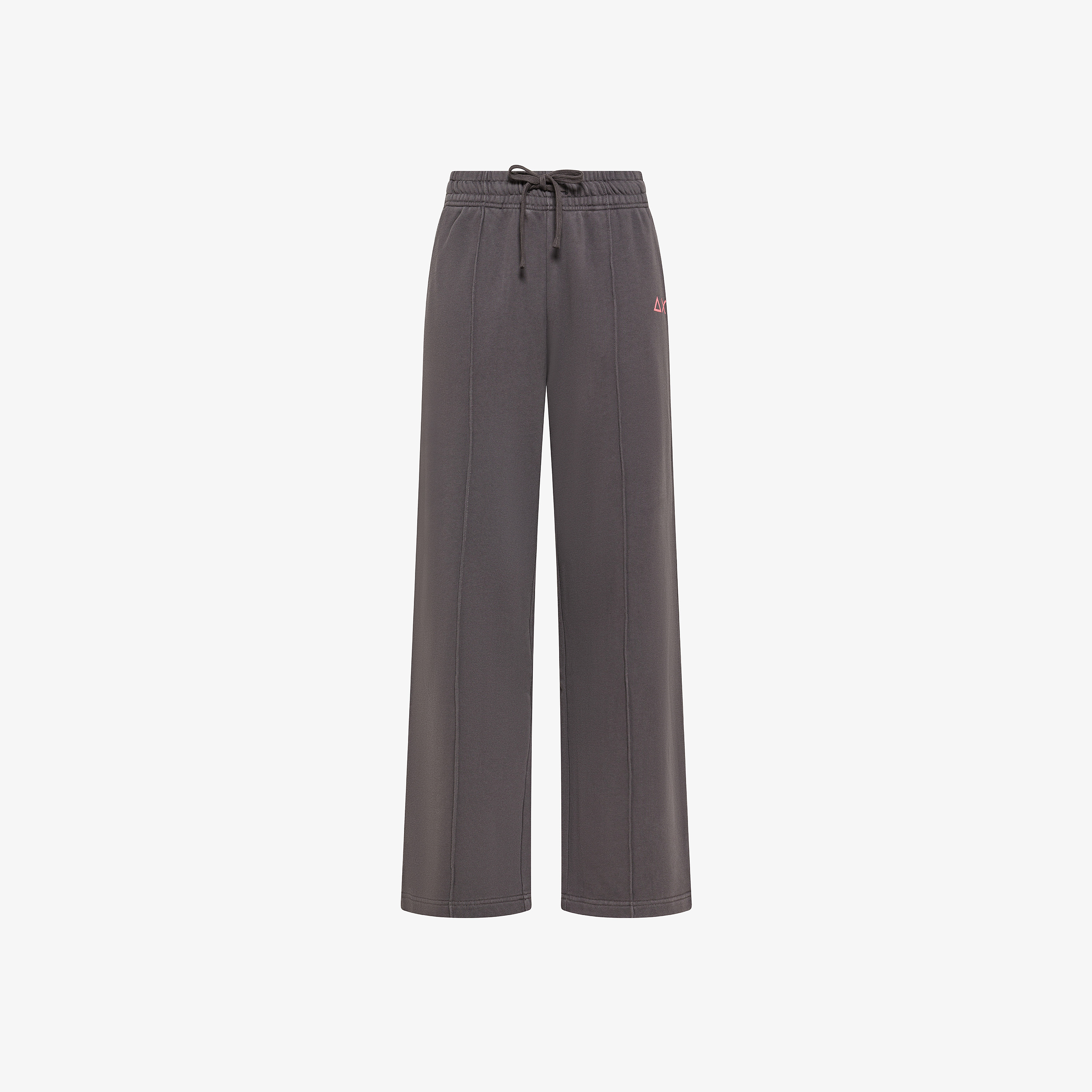Pantaloni in felpa con piega grigio scuro