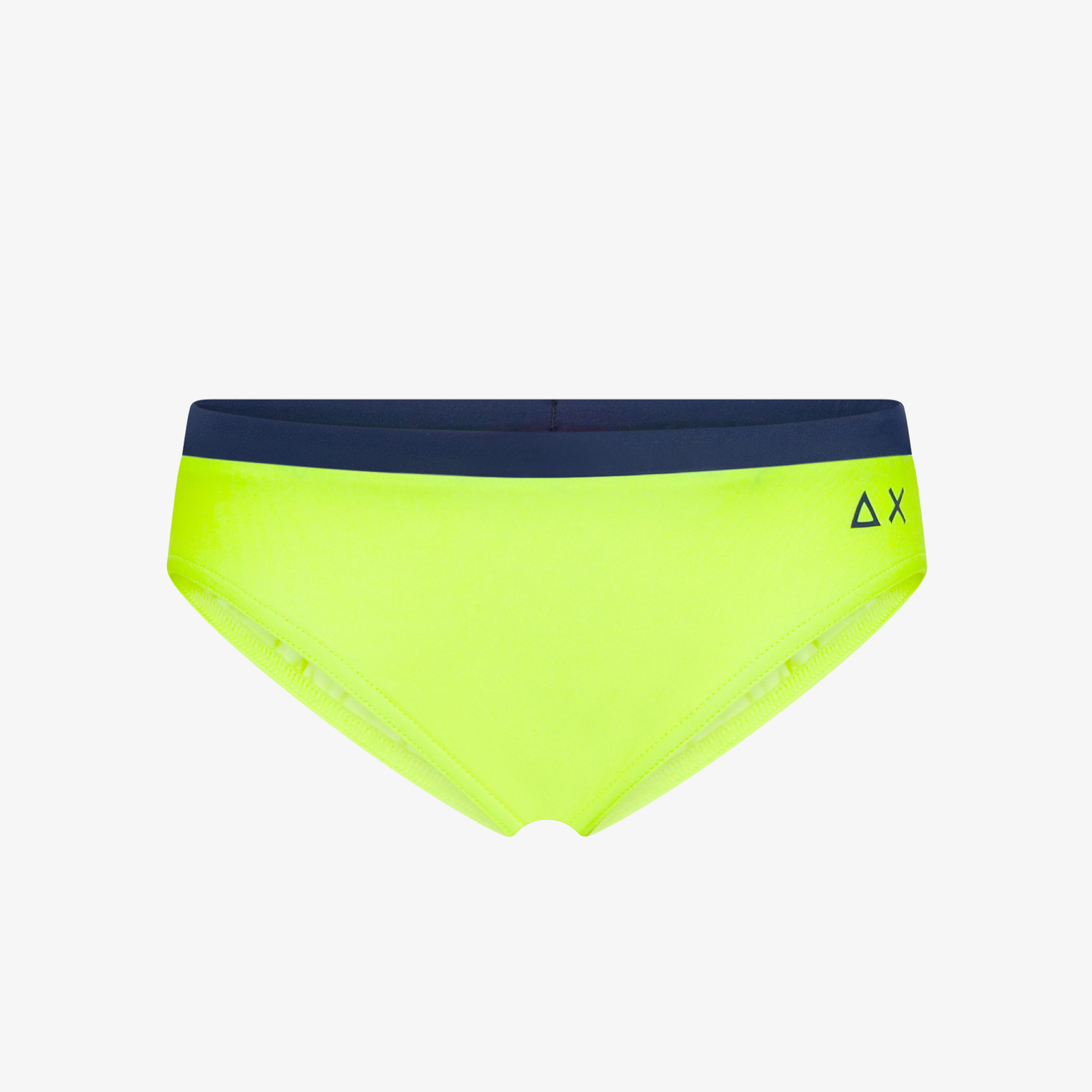 Slip mare in nylon giallo fluo