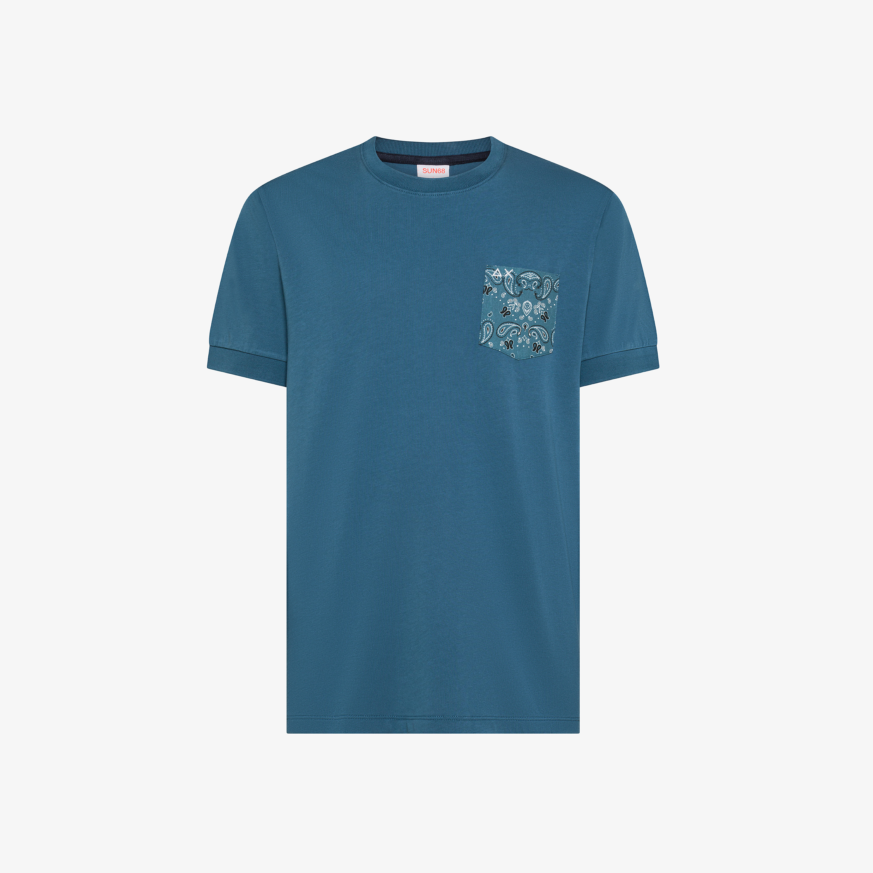 T-shirt pocket contrast s/s