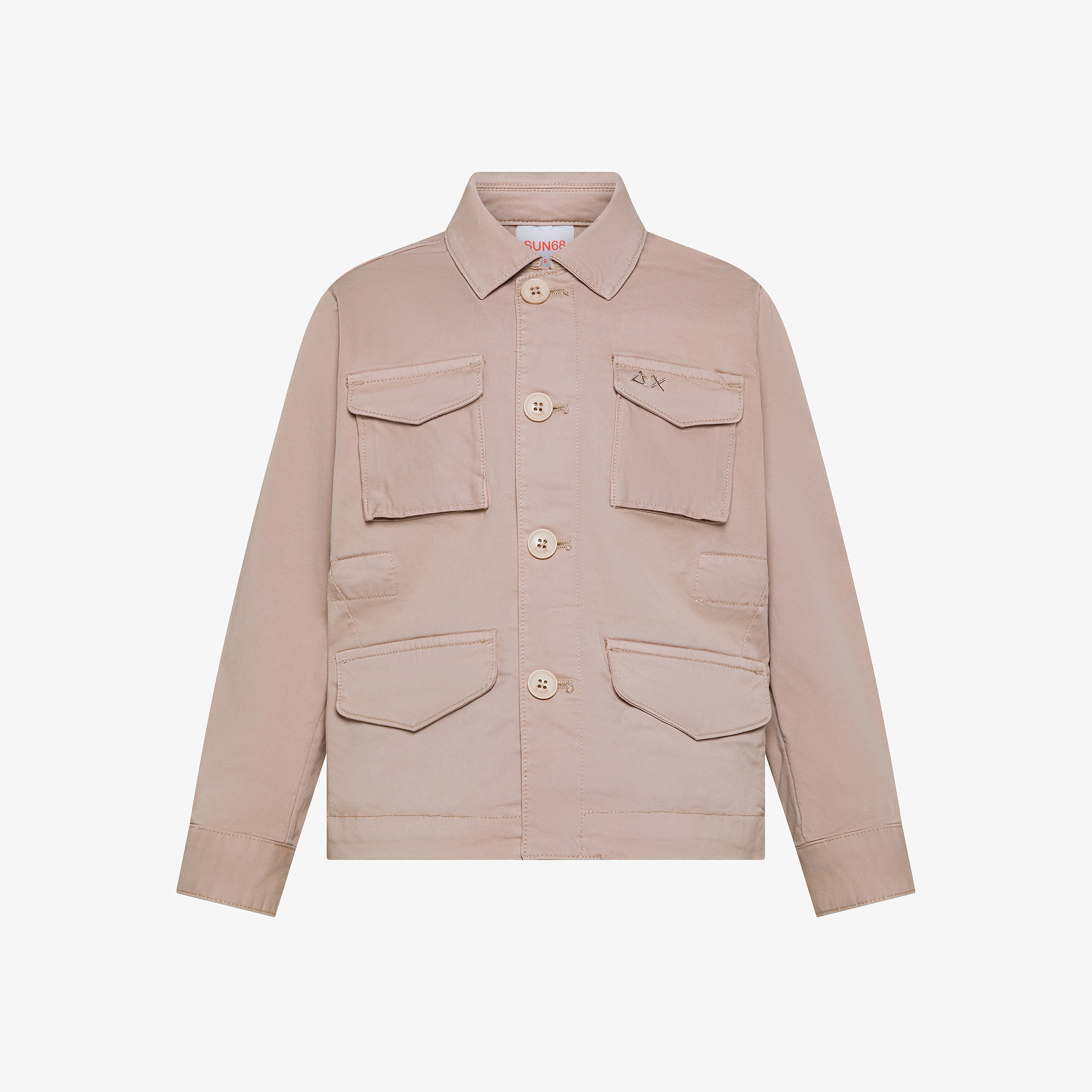 Boy's field jacket gabardine