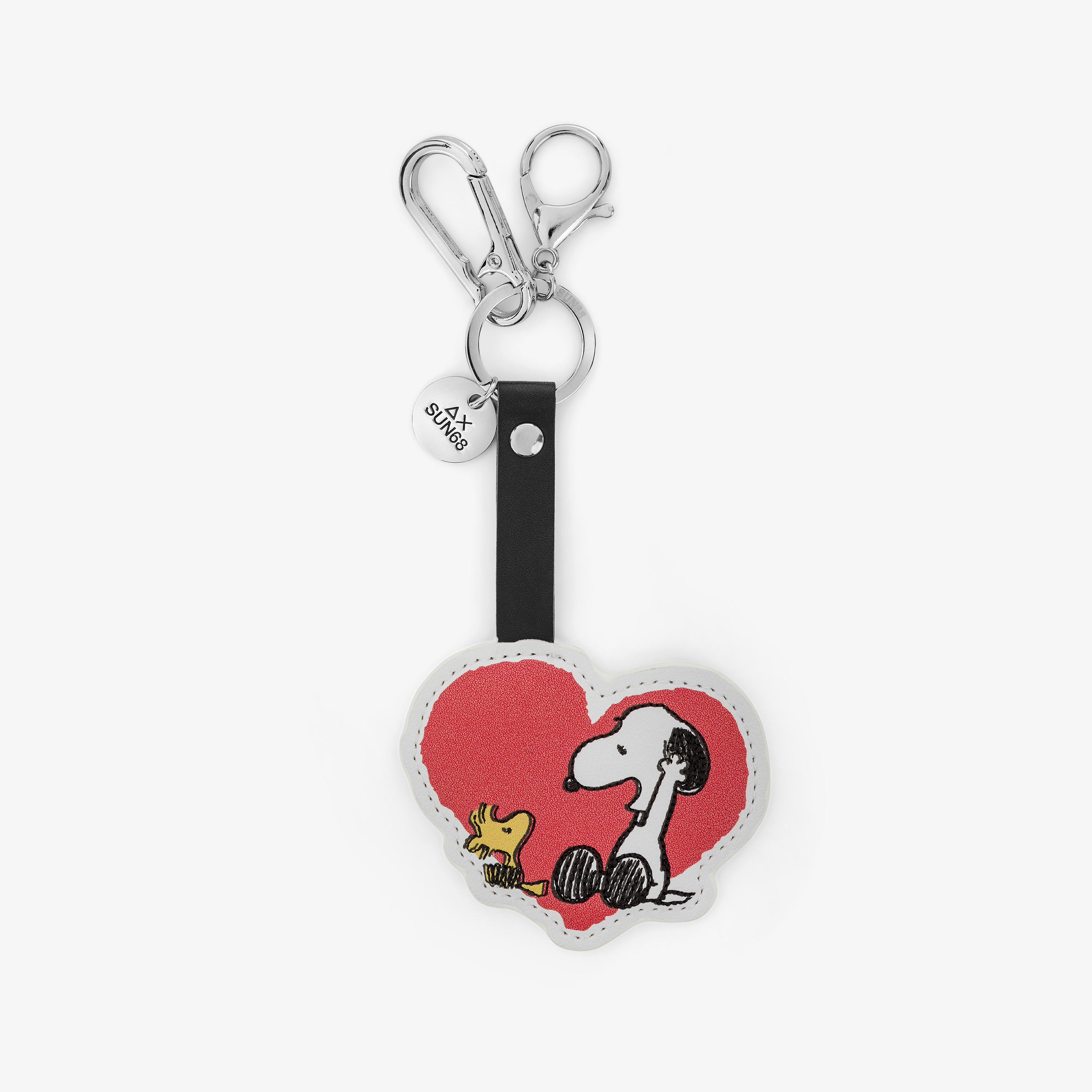 Charms Peanuts rosso fuoco/bianco