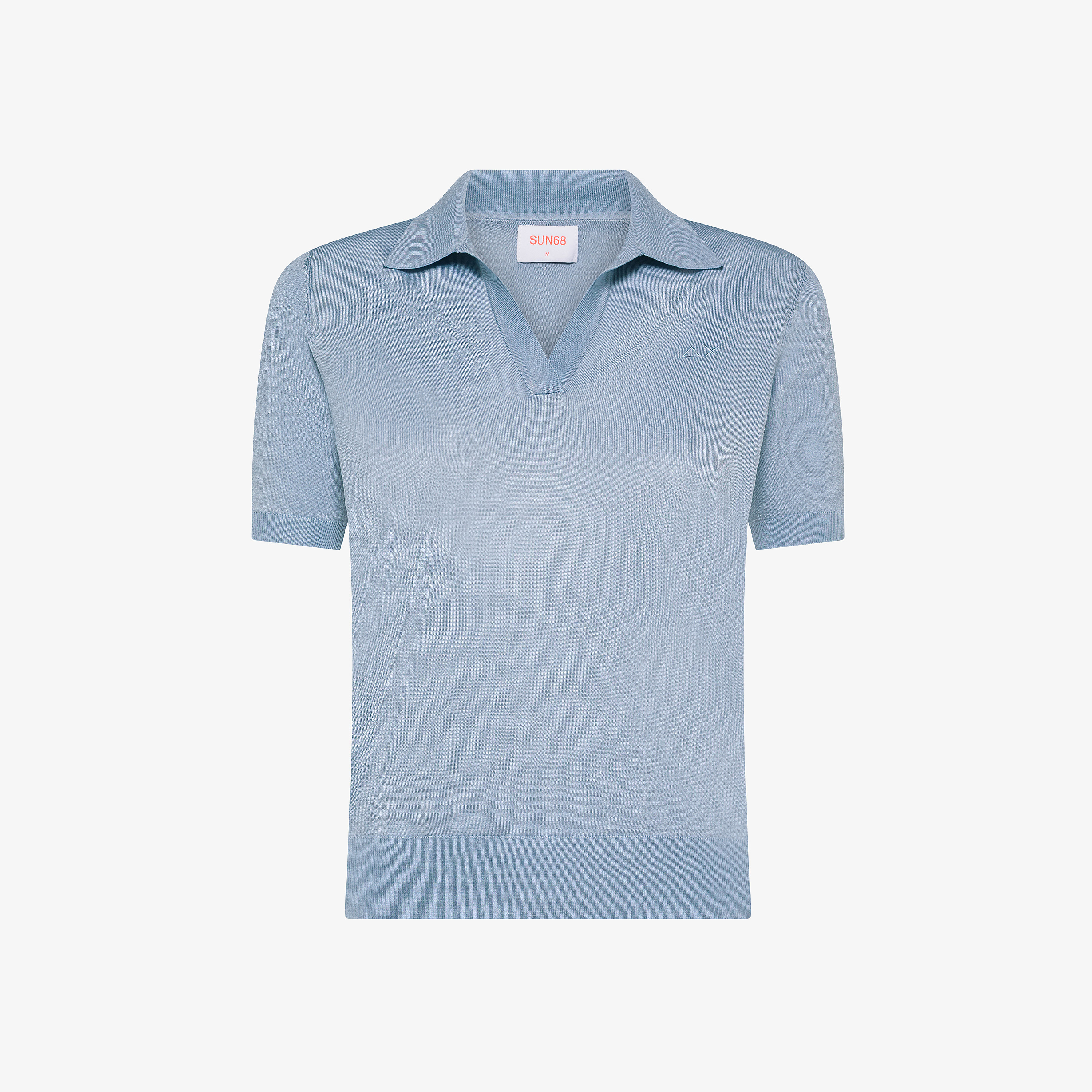 Polo sweater viscose s/s